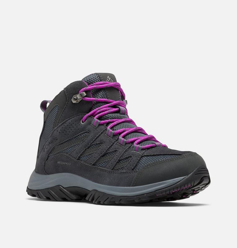 CRESTWOOD MID WATERPROOF | 055 | 9.5, Color: Graphite, Bright Plum, image 2
