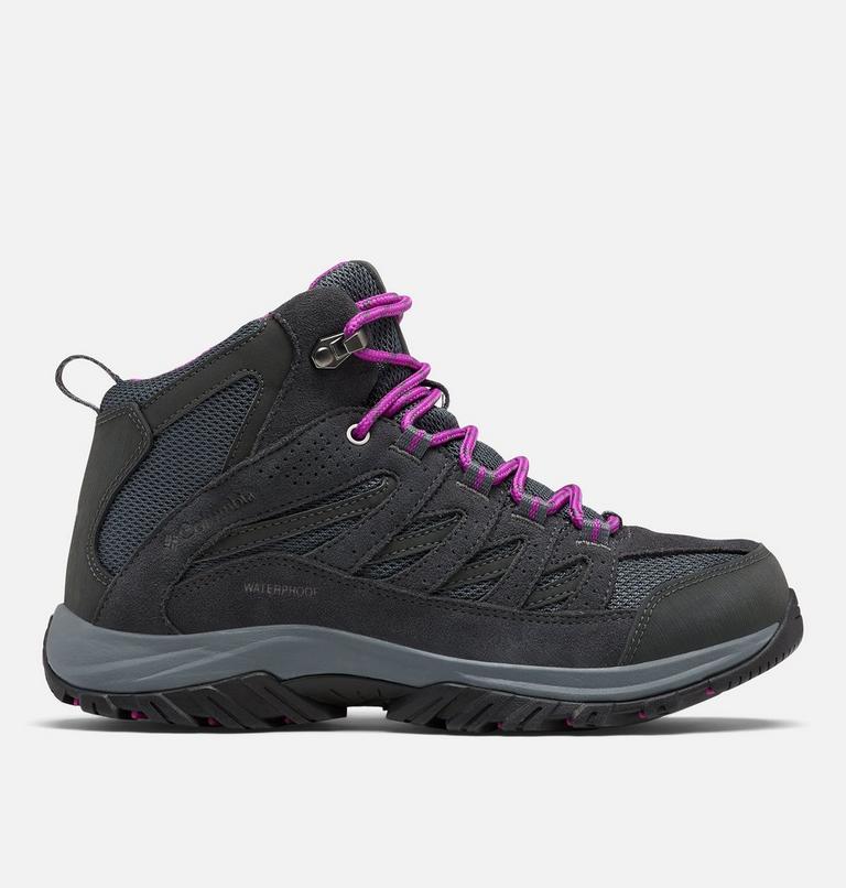 CRESTWOOD MID WATERPROOF | 055 | 9.5, Color: Graphite, Bright Plum, image 1