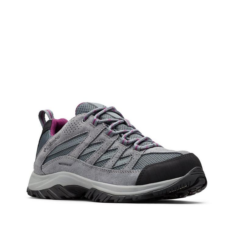 Bota de senderismo impermeable Crestwood para mujer, Color: Graphite, Wild Iris, image 2