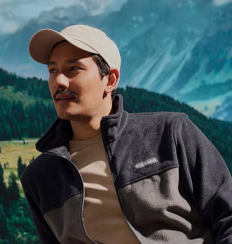 Unisex ROC II Ball Cap, Color: Fossil, White, image 4