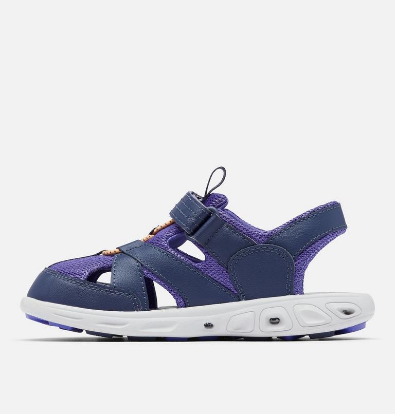Youth Techsun Wave Sandal, Color: Nocturnal, Purple Lotus, image 5