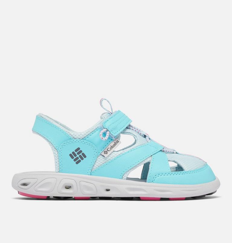 Youth Techsun Wave Sandal, Color: Aquamarine, Ultra Pink, image 1