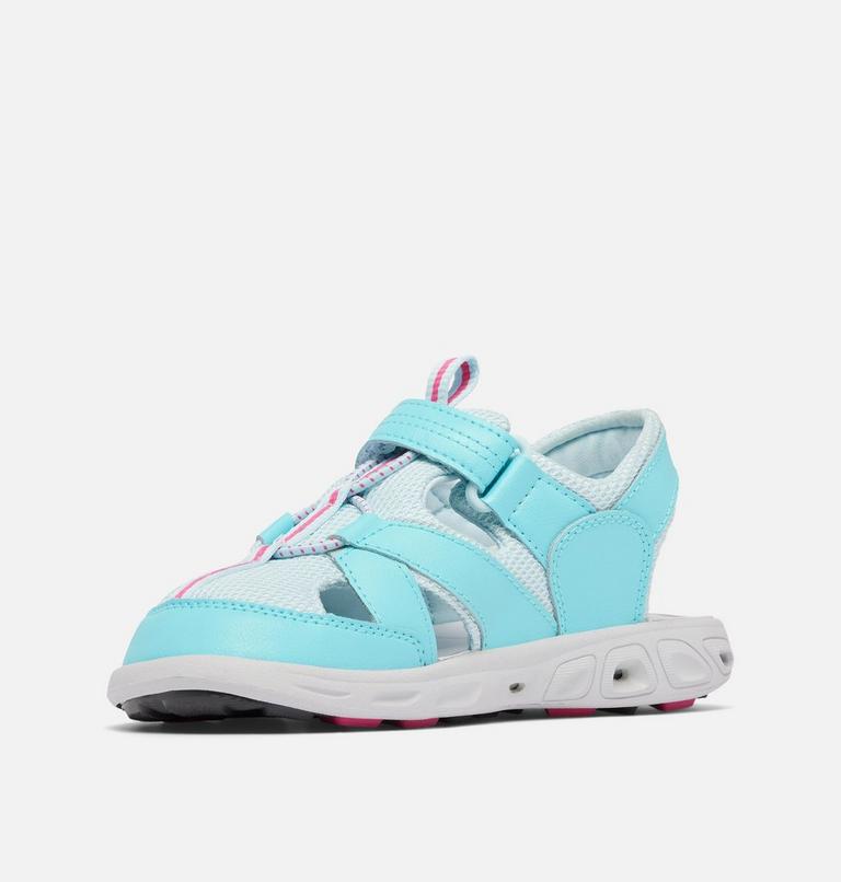 Youth Techsun Wave Sandal, Color: Aquamarine, Ultra Pink, image 6
