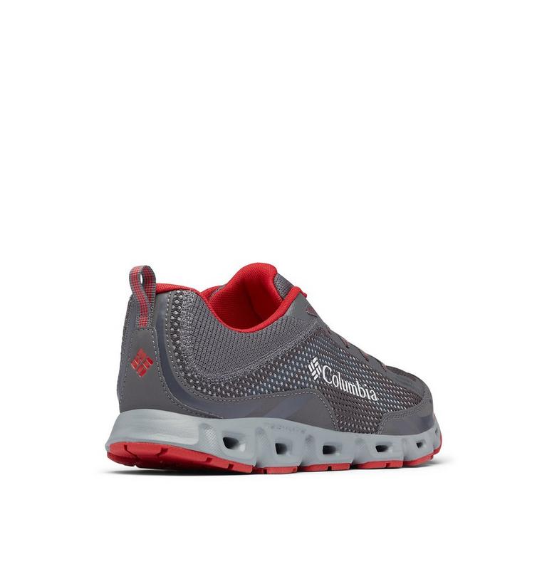 Men's Drainmaker IV Shoe, Color: City Grey, Mountain Red, image 9