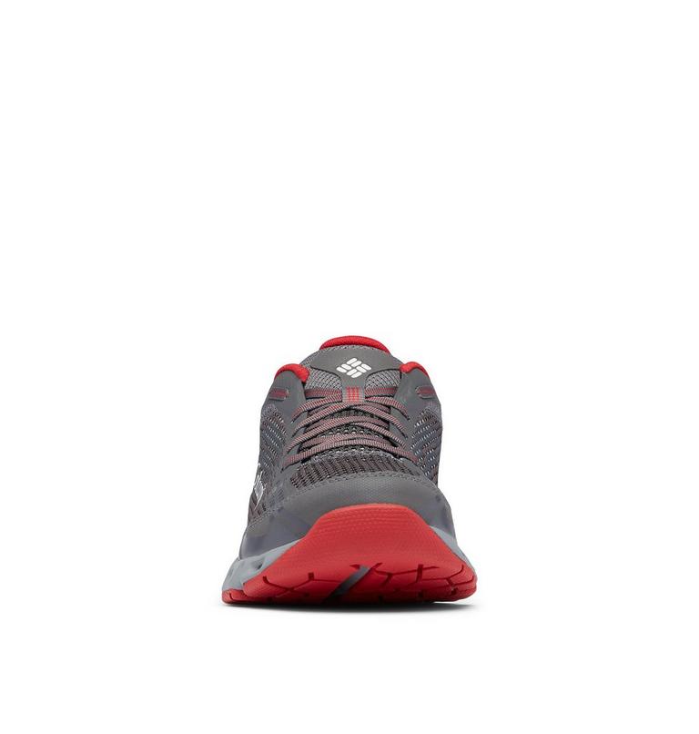 Men's Drainmaker IV Shoe, Color: City Grey, Mountain Red, image 7