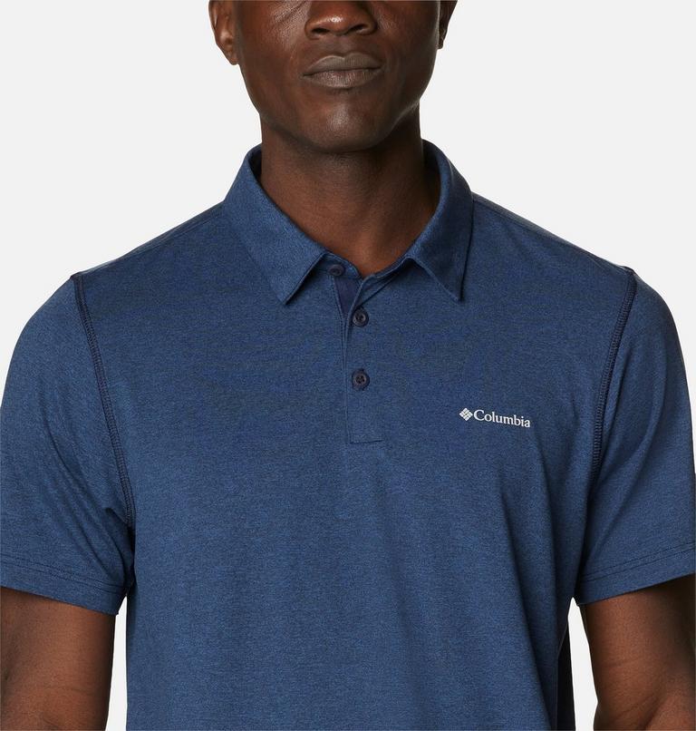 Tech Trail Polo, Color: Collegiate Navy Heather, image 4