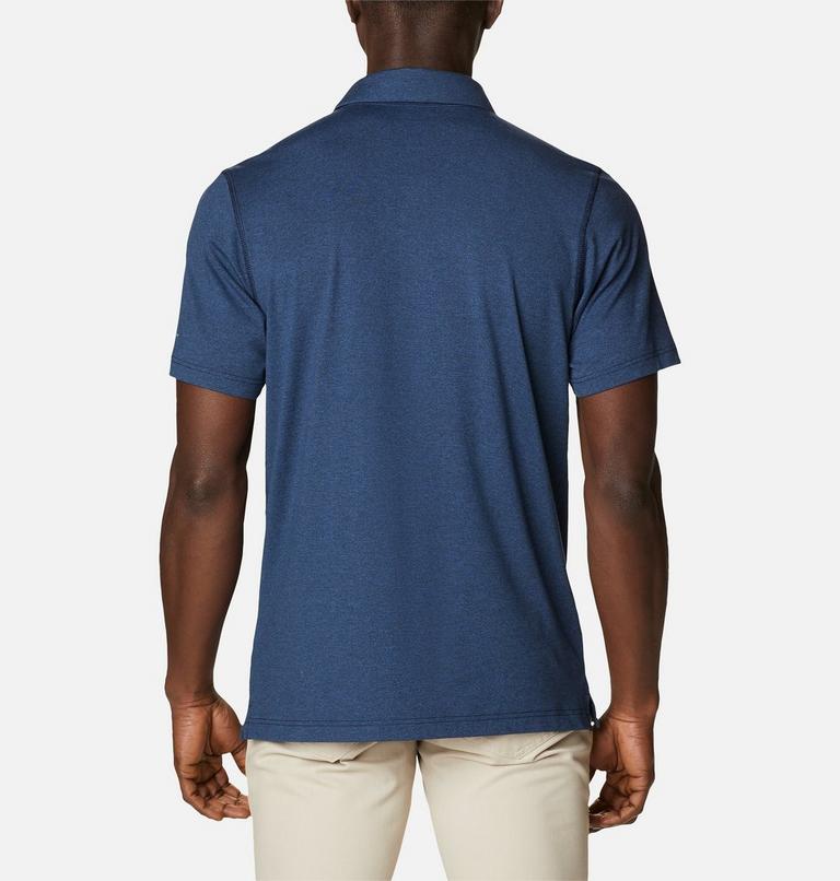 Tech Trail Polo, Color: Collegiate Navy Heather, image 2