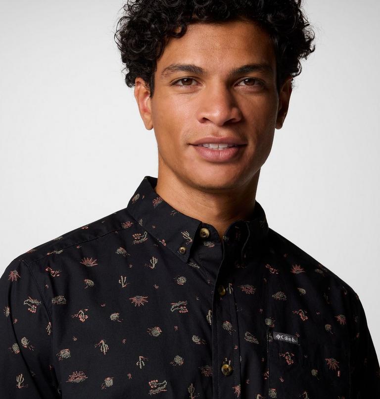 Rapid Rivers Printed Short Sleeve Shirt, Color: Black Deserted, image 5
