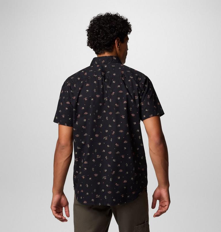 Rapid Rivers Printed Short Sleeve Shirt, Color: Black Deserted, image 3