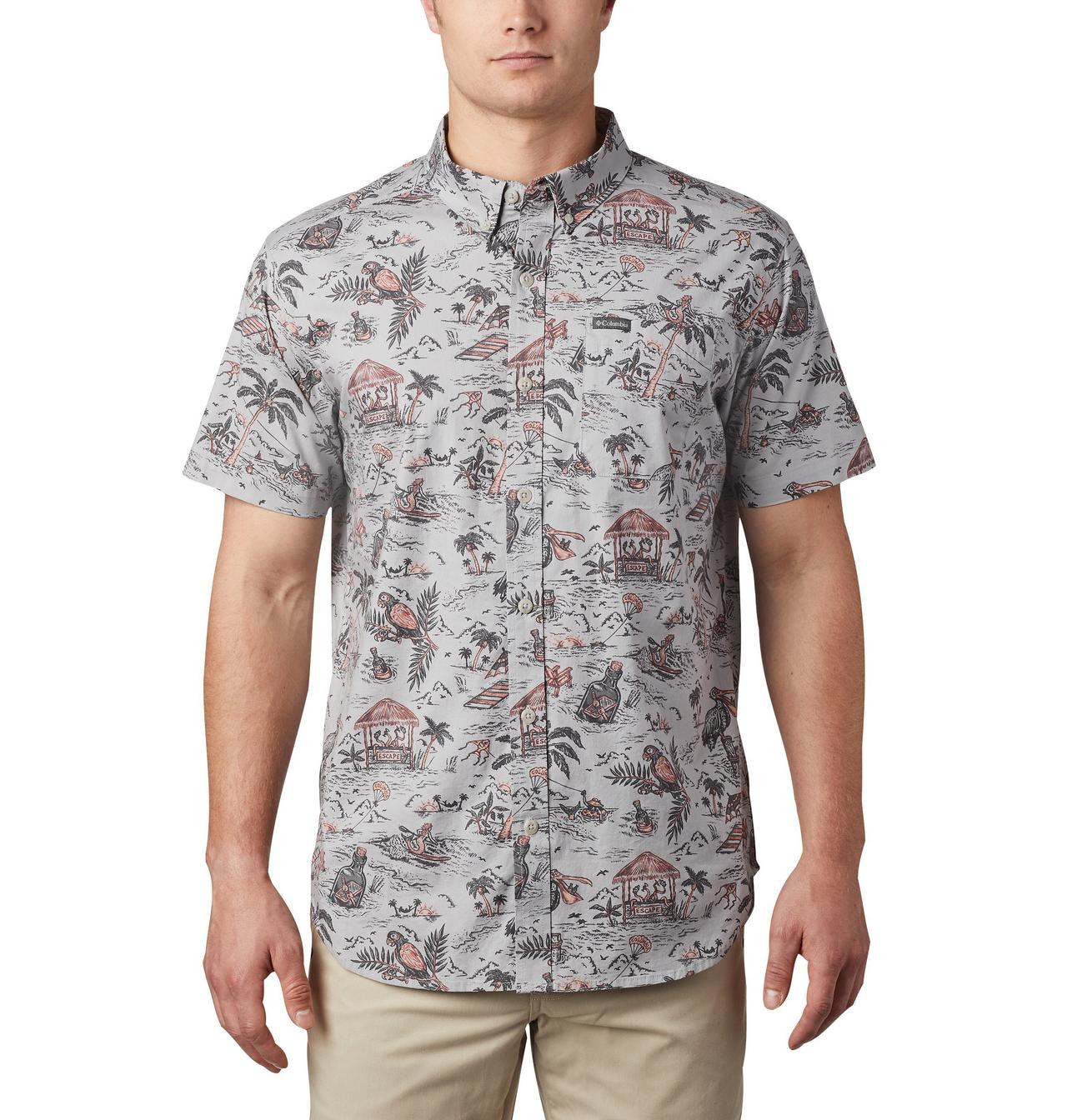 Men's Rapid Rivers™ Printed Short Sleeve Shirt 1