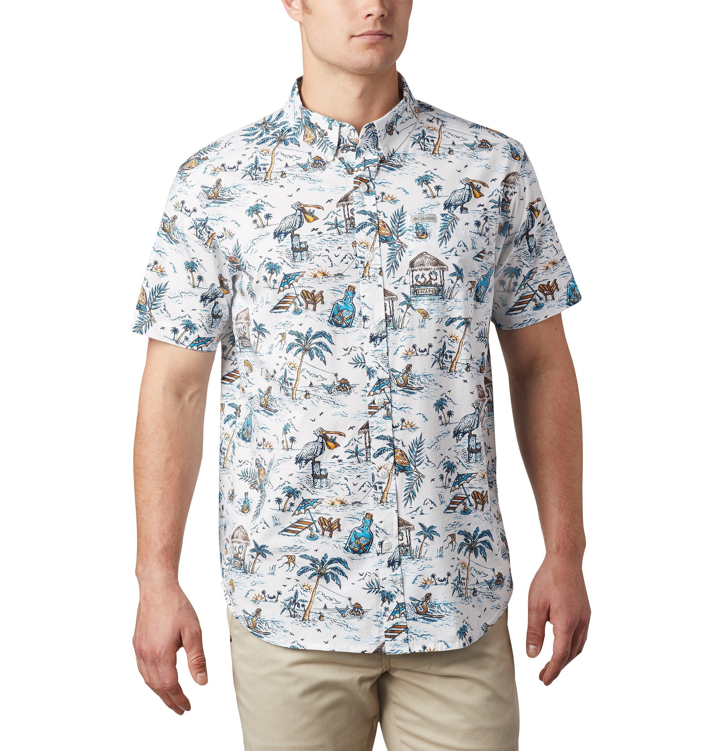 Men's Rapid Rivers Printed Short Sleeve Shirt 1