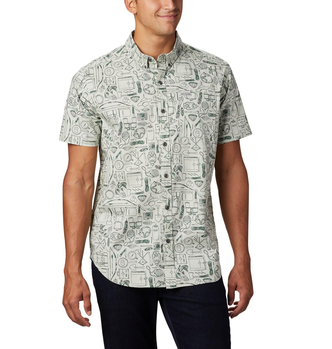 Men's Rapid Rivers™ Printed Short Sleeve Shirt 1