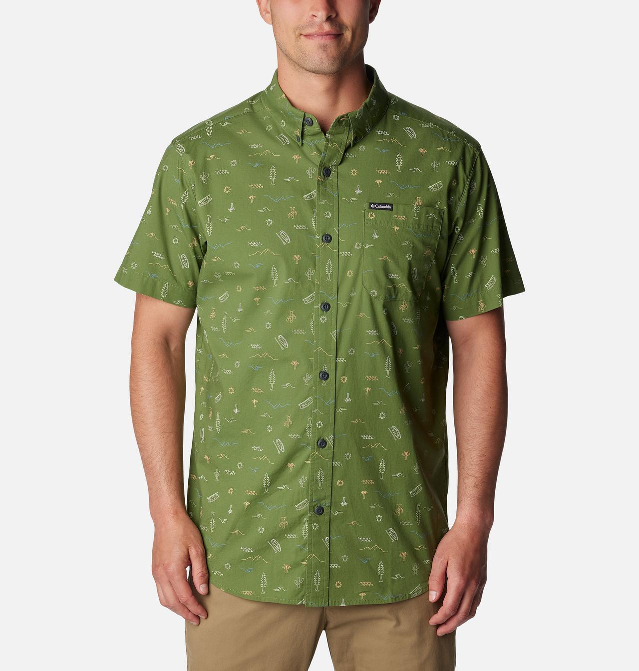 Men's Rapid Rivers™ Printed Short Sleeve Shirt 1