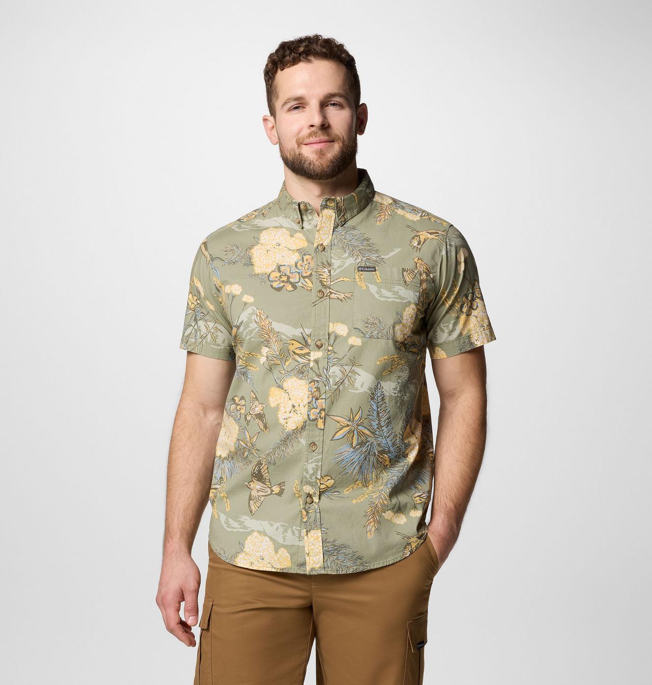 Men's Rapid Rivers™ Printed Short Sleeve Shirt | 398 | S 1