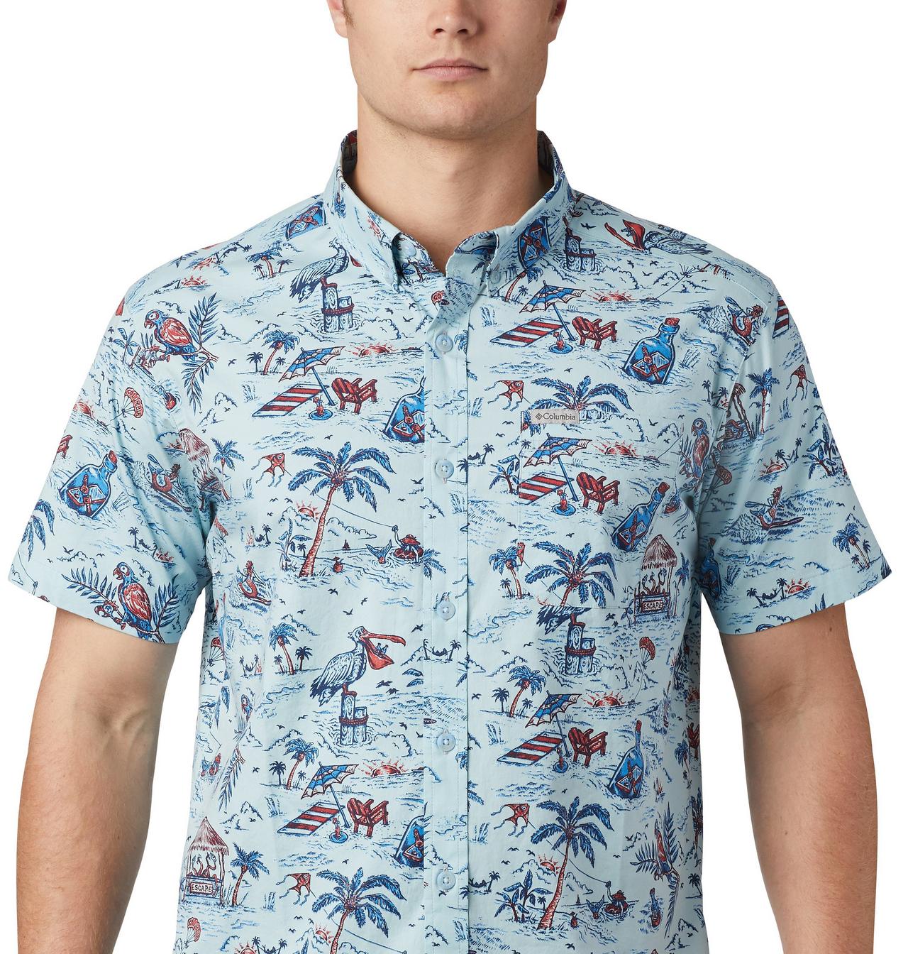 Men's Rapid Rivers™ Printed Short Sleeve Shirt 3