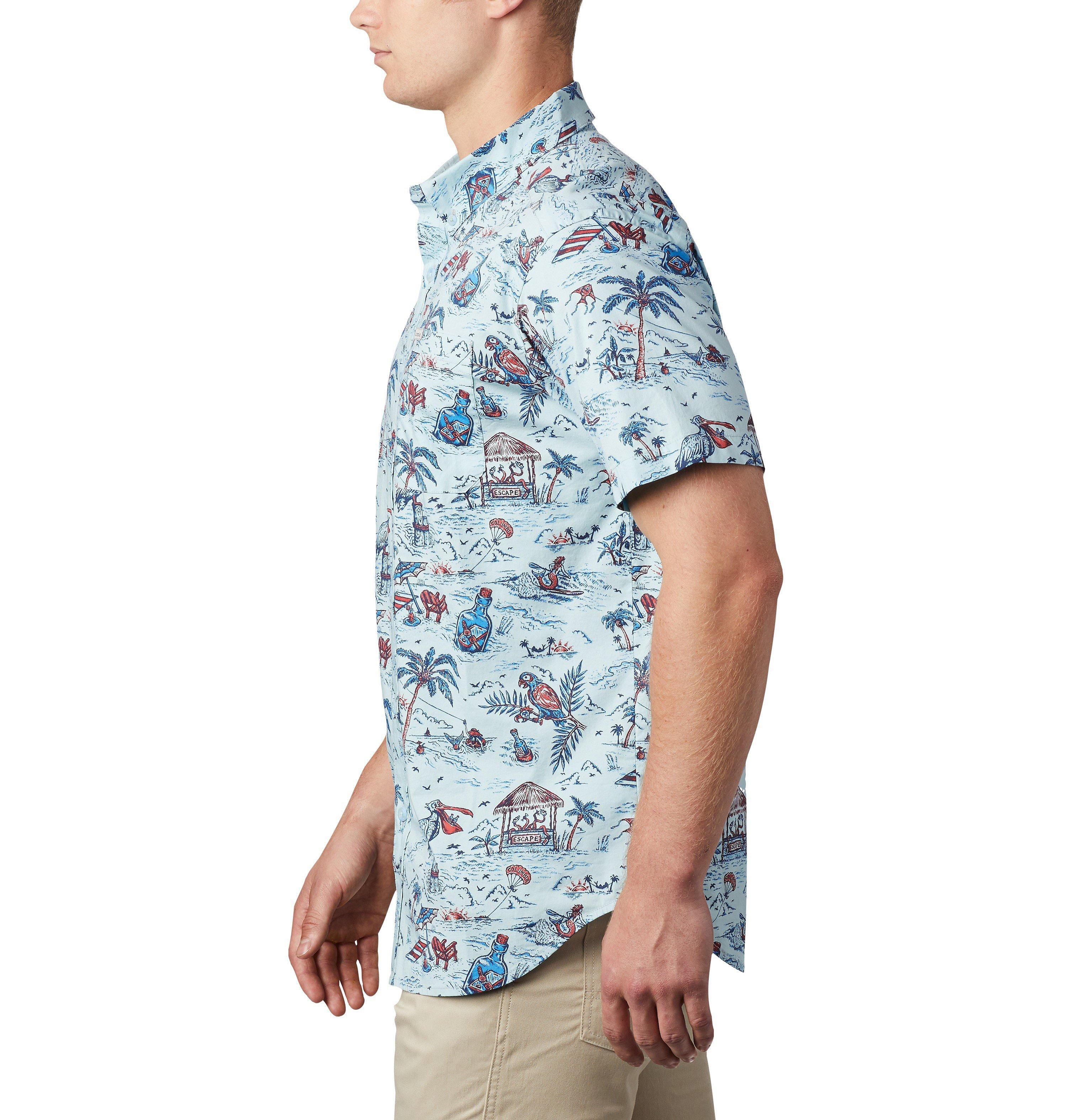 Men's Rapid Rivers Printed Short Sleeve Shirt 4