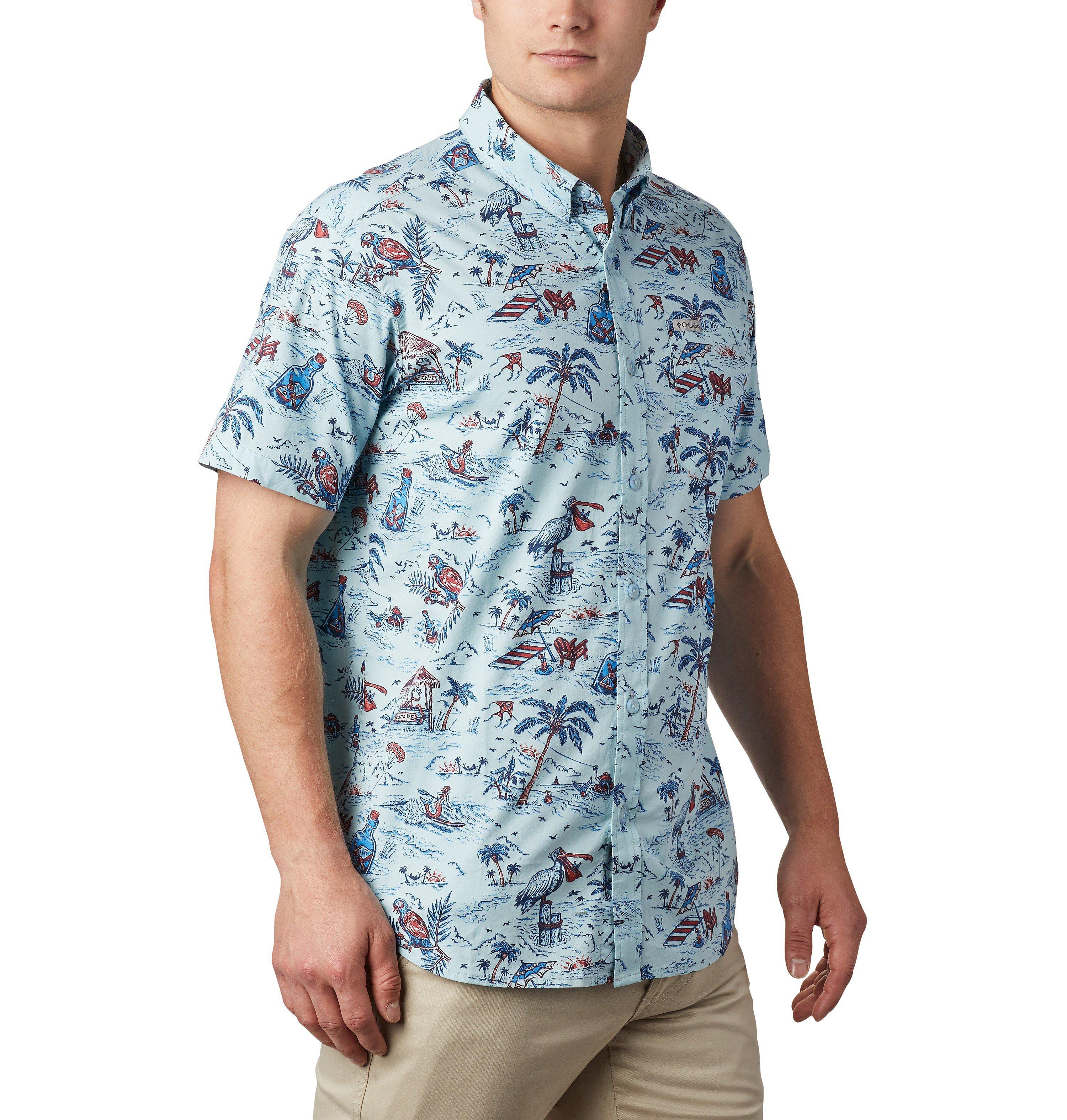 Men's Rapid Rivers Printed Short Sleeve Shirt 5