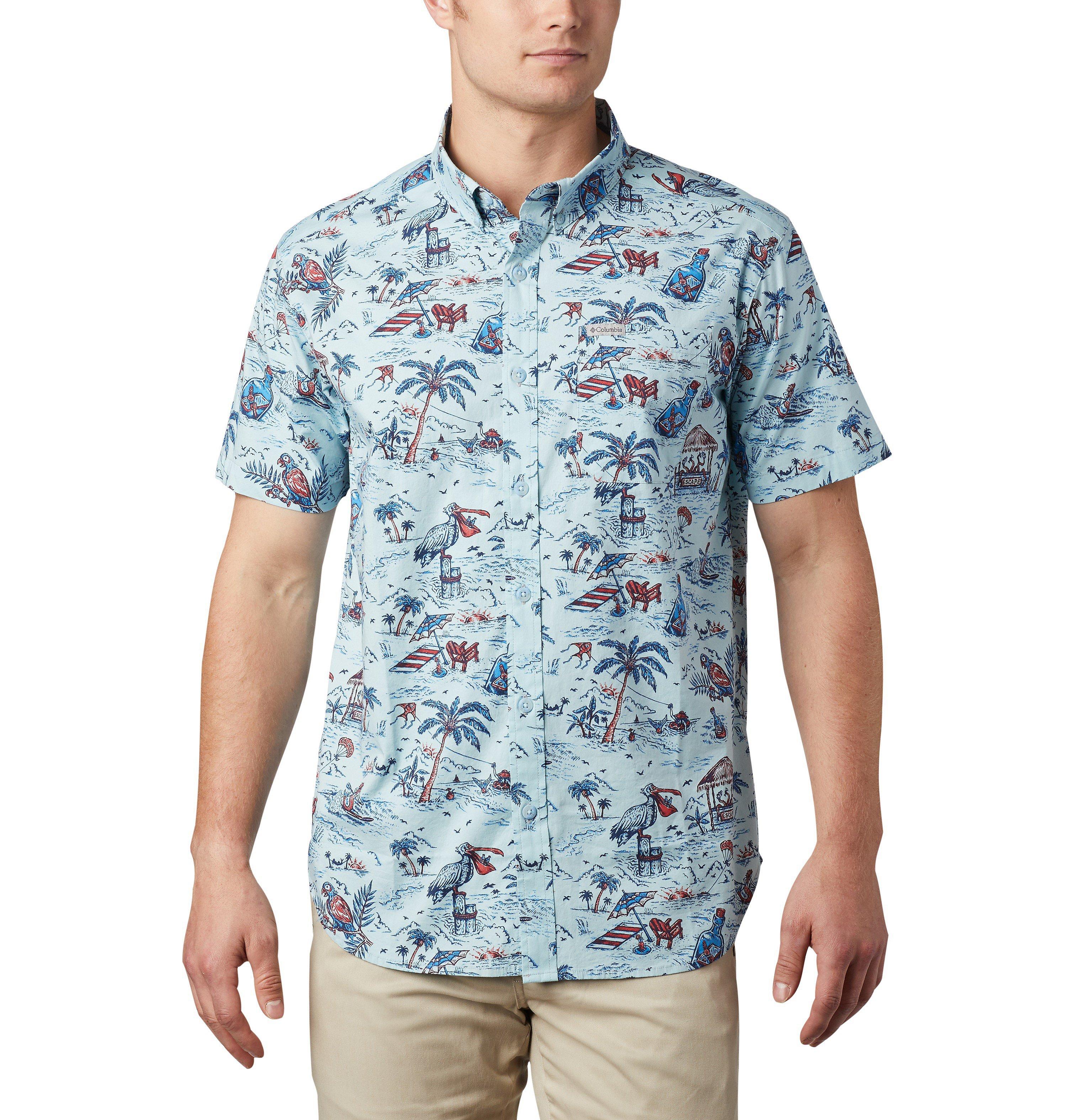Men's Rapid Rivers Printed Short Sleeve Shirt 1