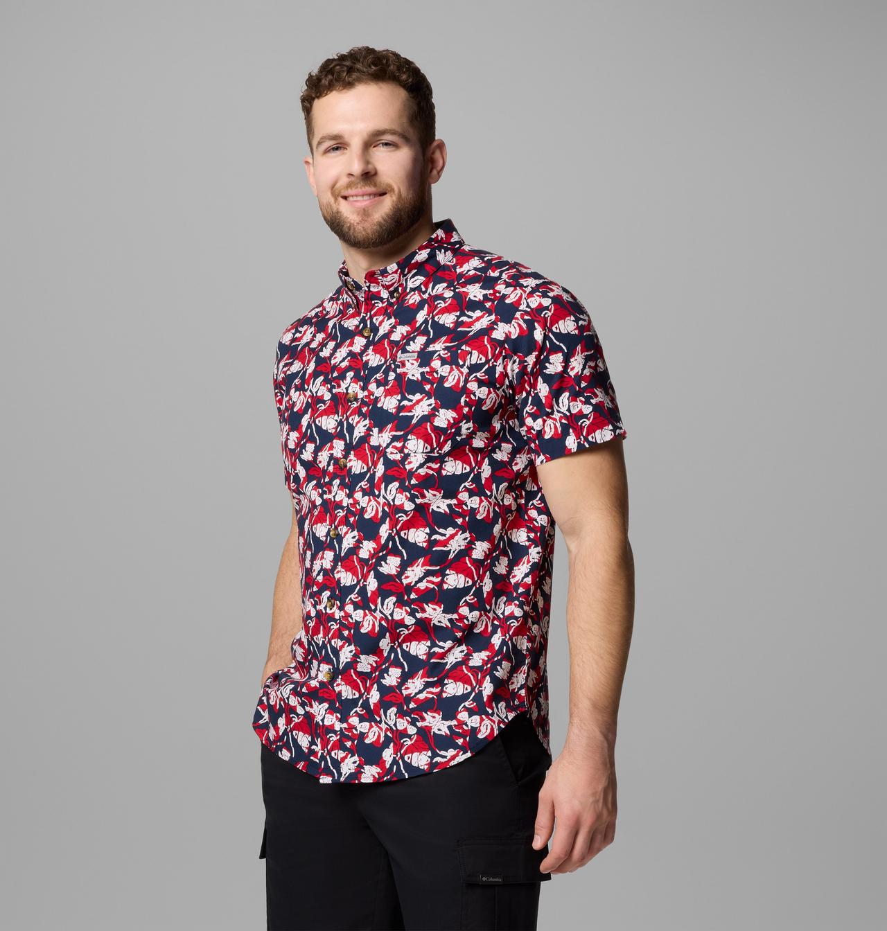 Men's Rapid Rivers™ Printed Short Sleeve Shirt | 473 | L 4