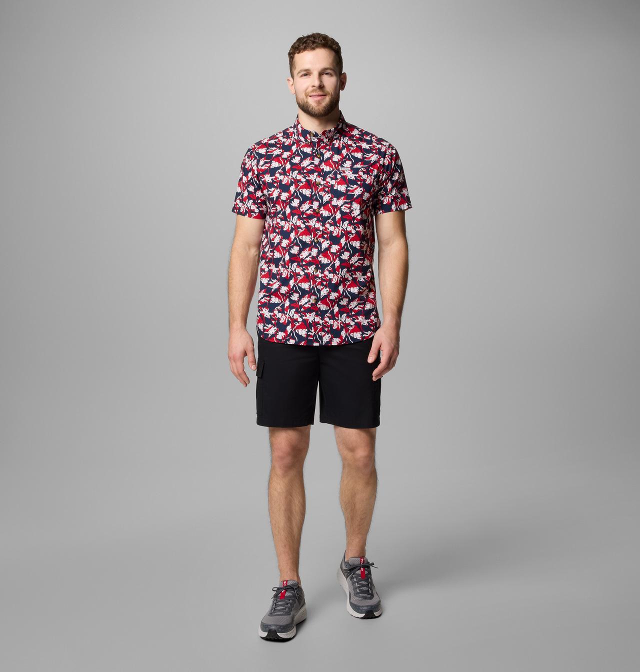 Men's Rapid Rivers™ Printed Short Sleeve Shirt | 473 | L 2