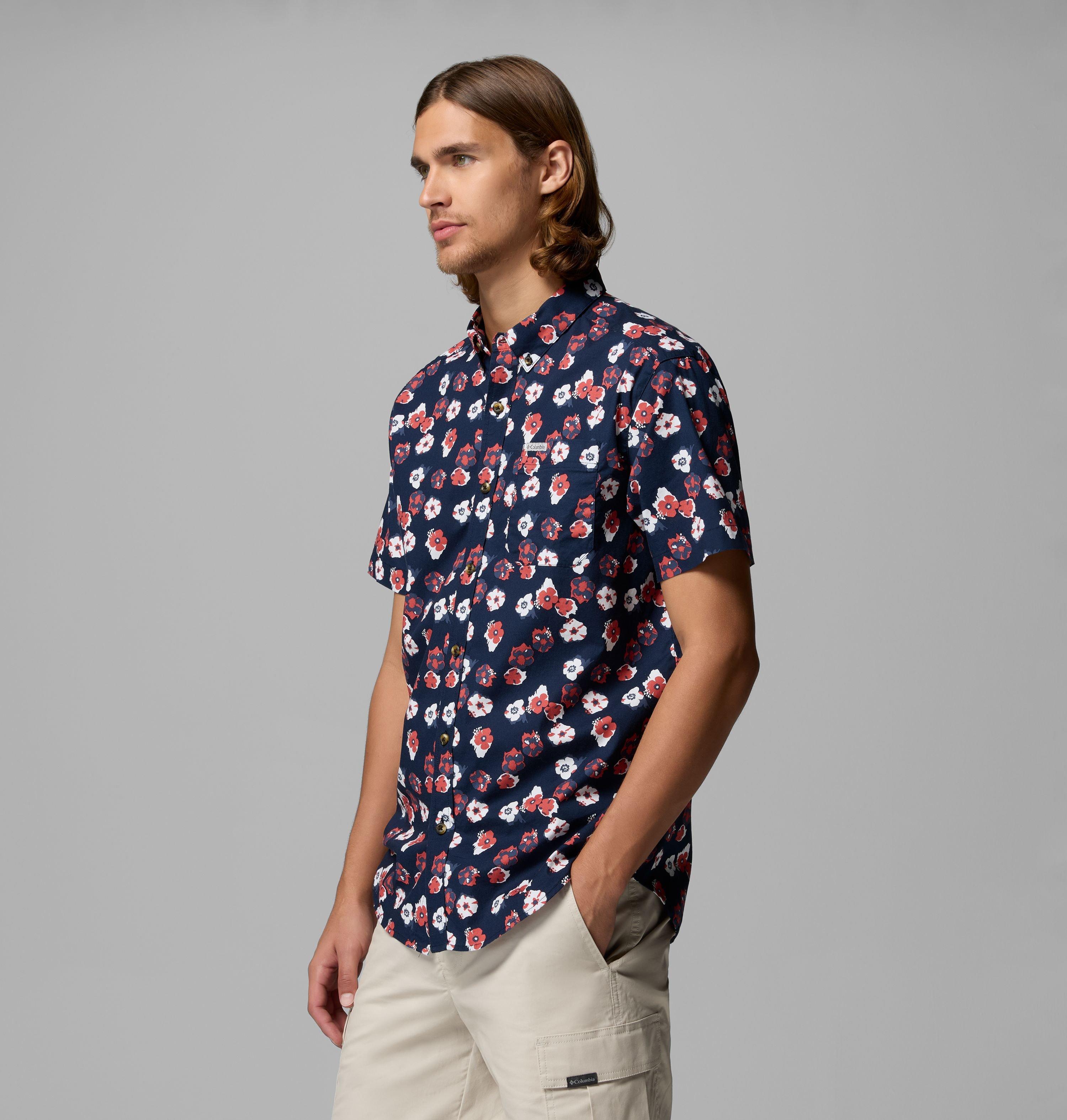 Men's Rapid Rivers™ Printed Short Sleeve Shirt | 488 | XL 4