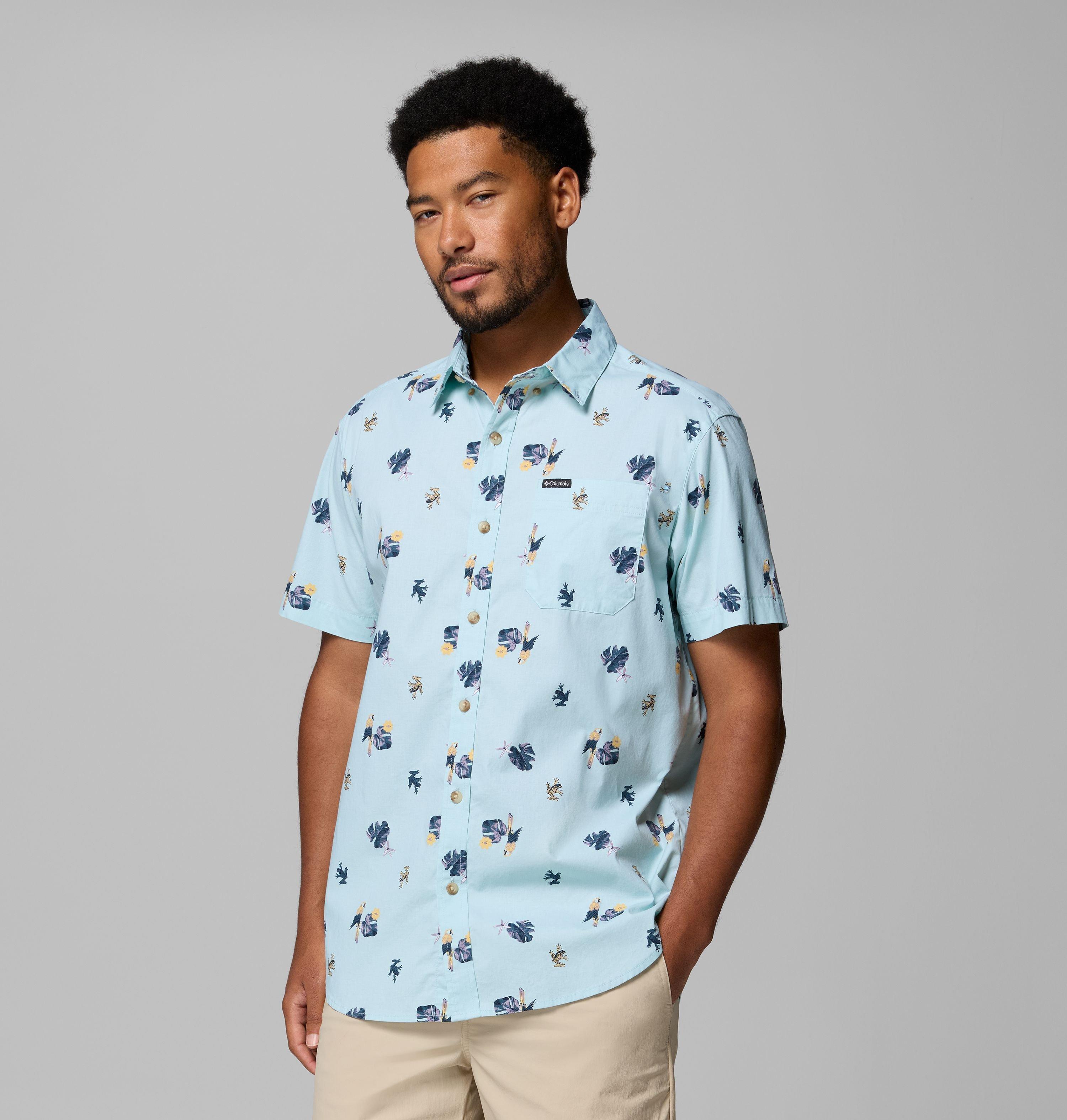 Men's Rapid Rivers Printed Short Sleeve Shirt 4
