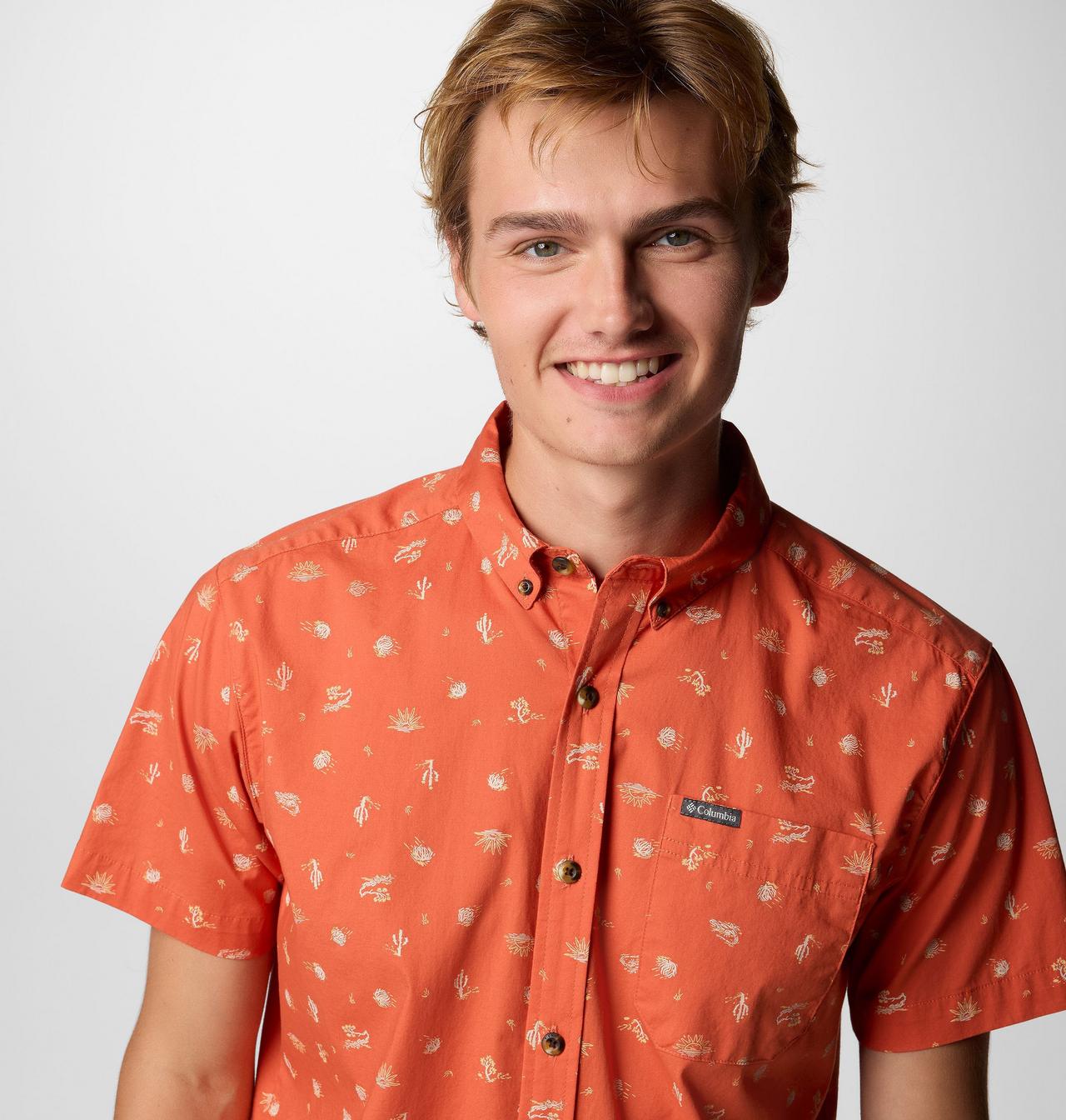 Men's Rapid Rivers™ Printed Short Sleeve Shirt | 851 | S 5