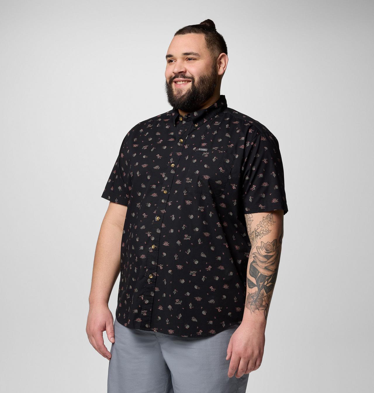Men's Rapid Rivers™ Printed Short Sleeve Shirt – Big | 009 | 2X 4