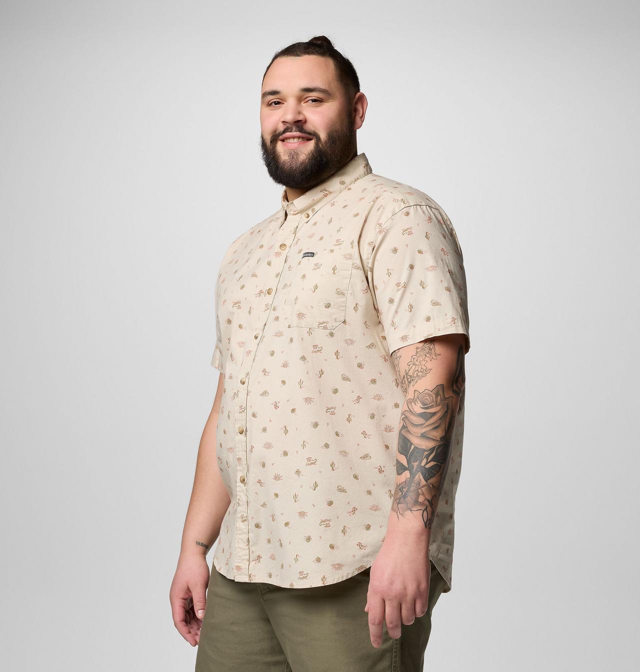 Chemise à manches courtes imprimée Rapid Rivers™ pour homme – Tailles fortes 4