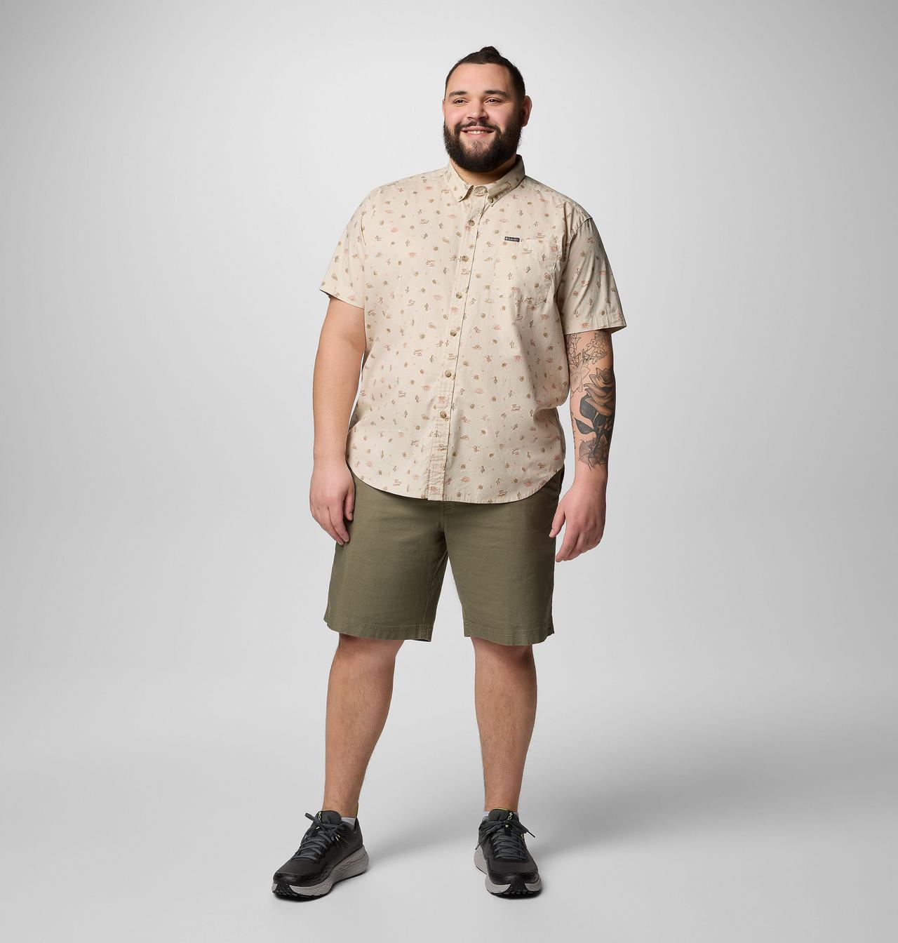 Chemise à manches courtes imprimée Rapid Rivers™ pour homme – Tailles fortes 2