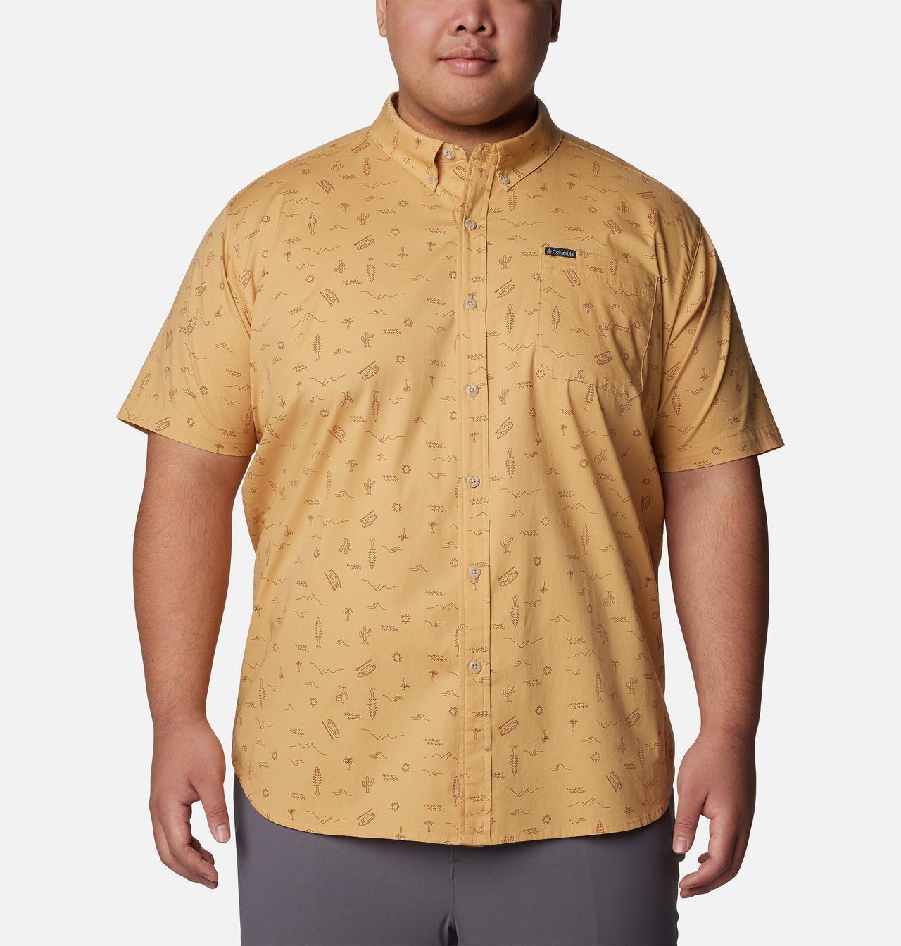 Men's Rapid Rivers™ Printed Short Sleeve Shirt – Big 1