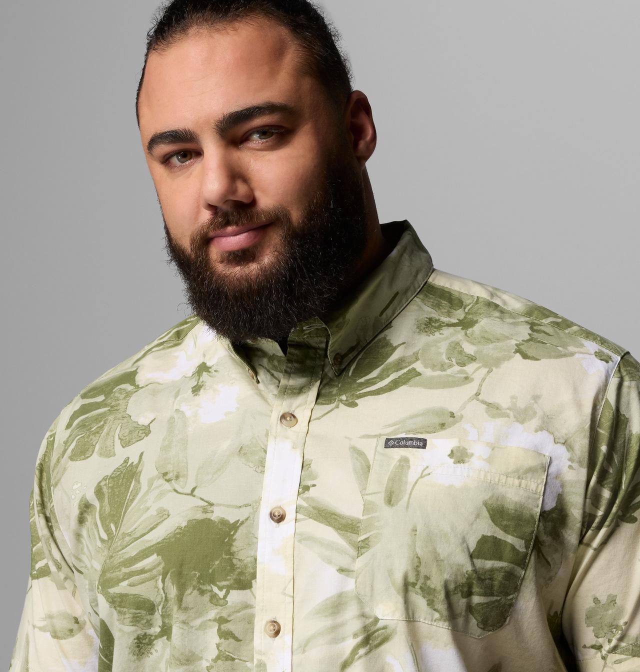 Men's Rapid Rivers™ Printed Short Sleeve Shirt – Big | 348 | 5X 5