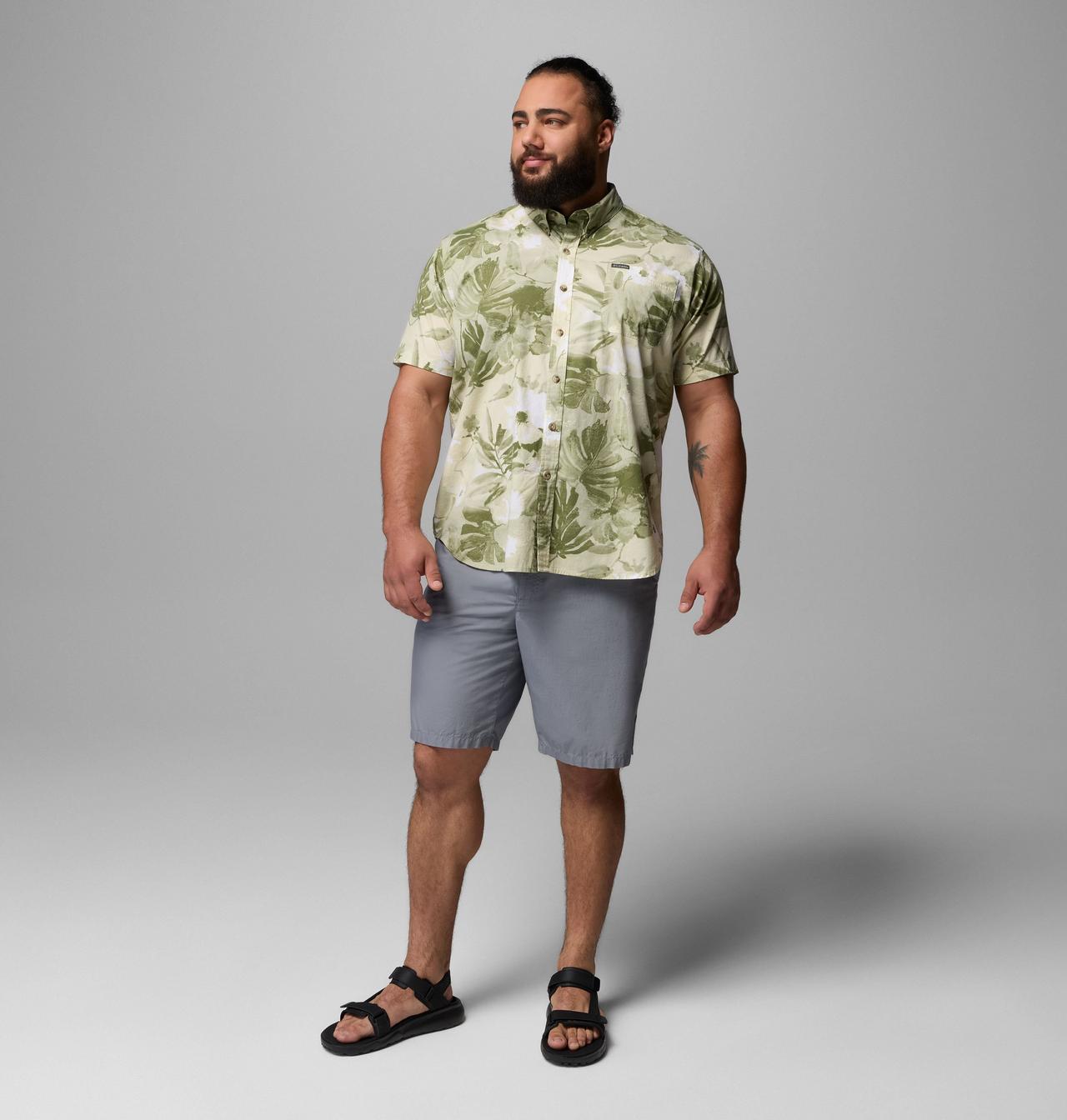Men's Rapid Rivers™ Printed Short Sleeve Shirt – Big | 348 | 5X 2
