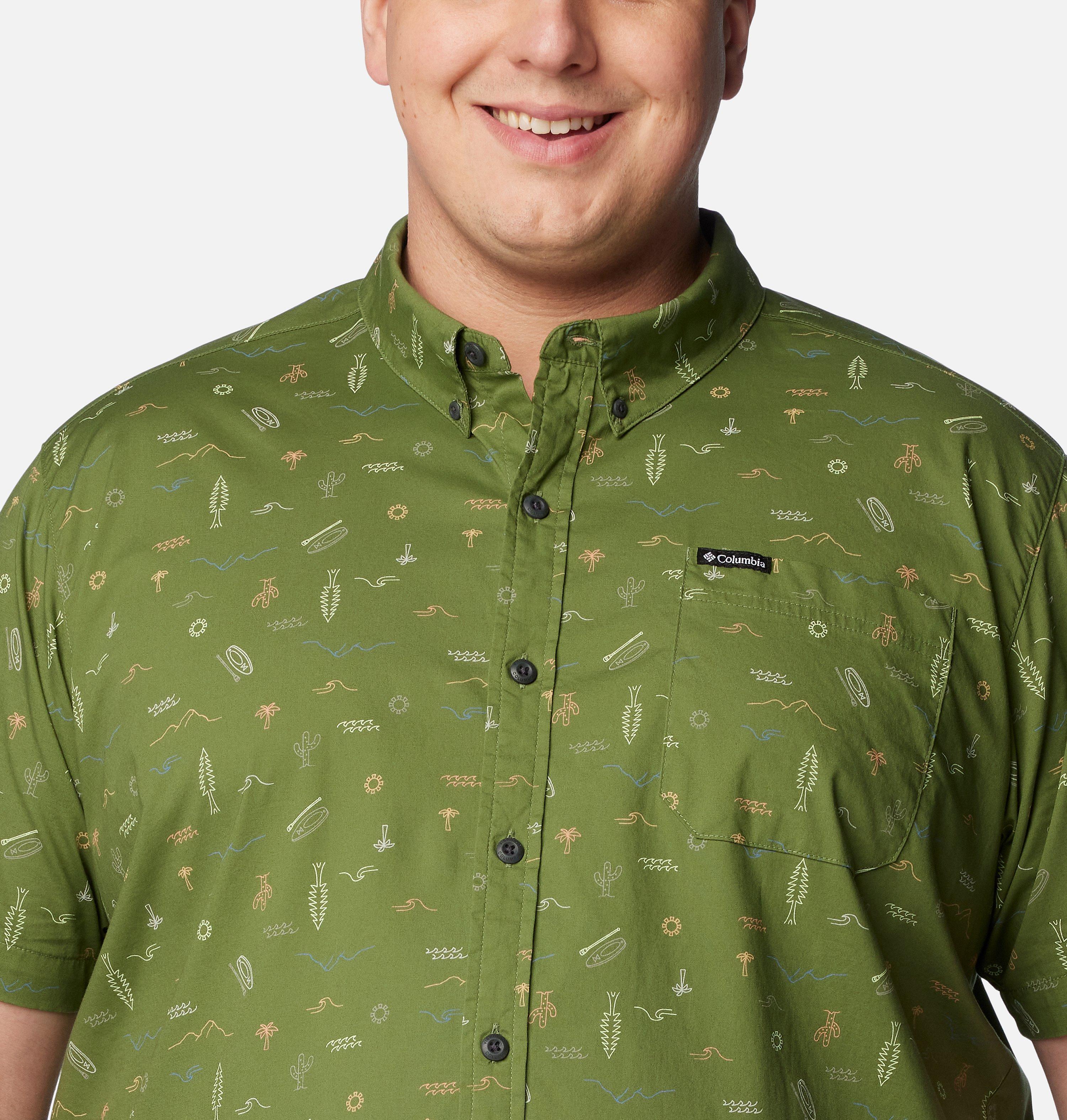 Men's Rapid Rivers Printed Short Sleeve Shirt – Big 4