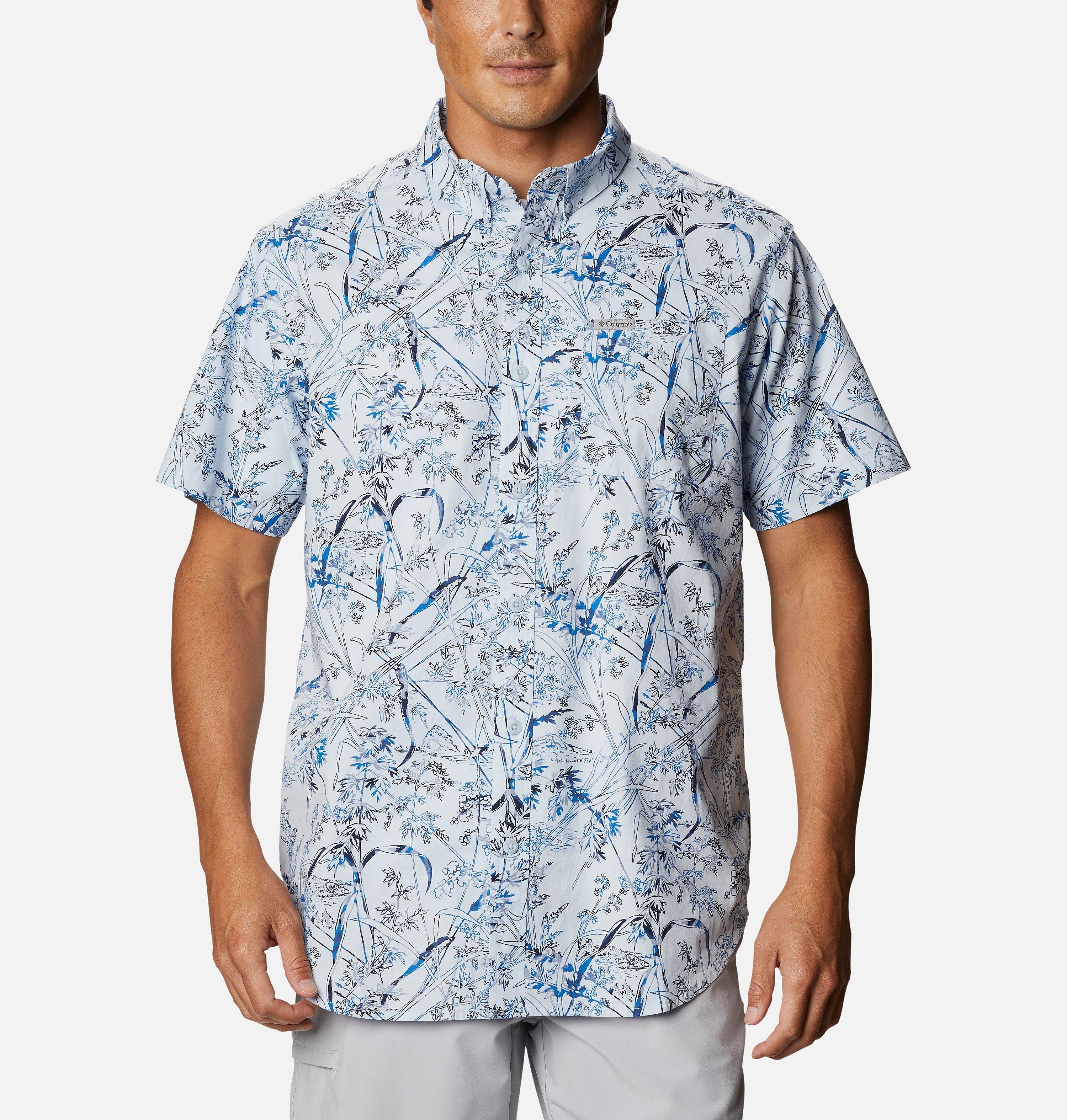 Men's Rapid Rivers Printed Short Sleeve Shirt – Big 1