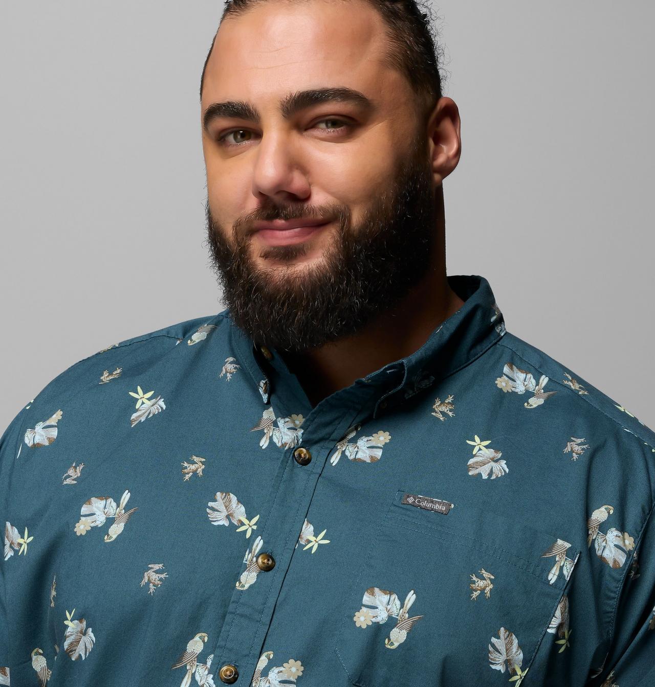 Men's Rapid Rivers™ Printed Short Sleeve Shirt – Big | 438 | 3X 5