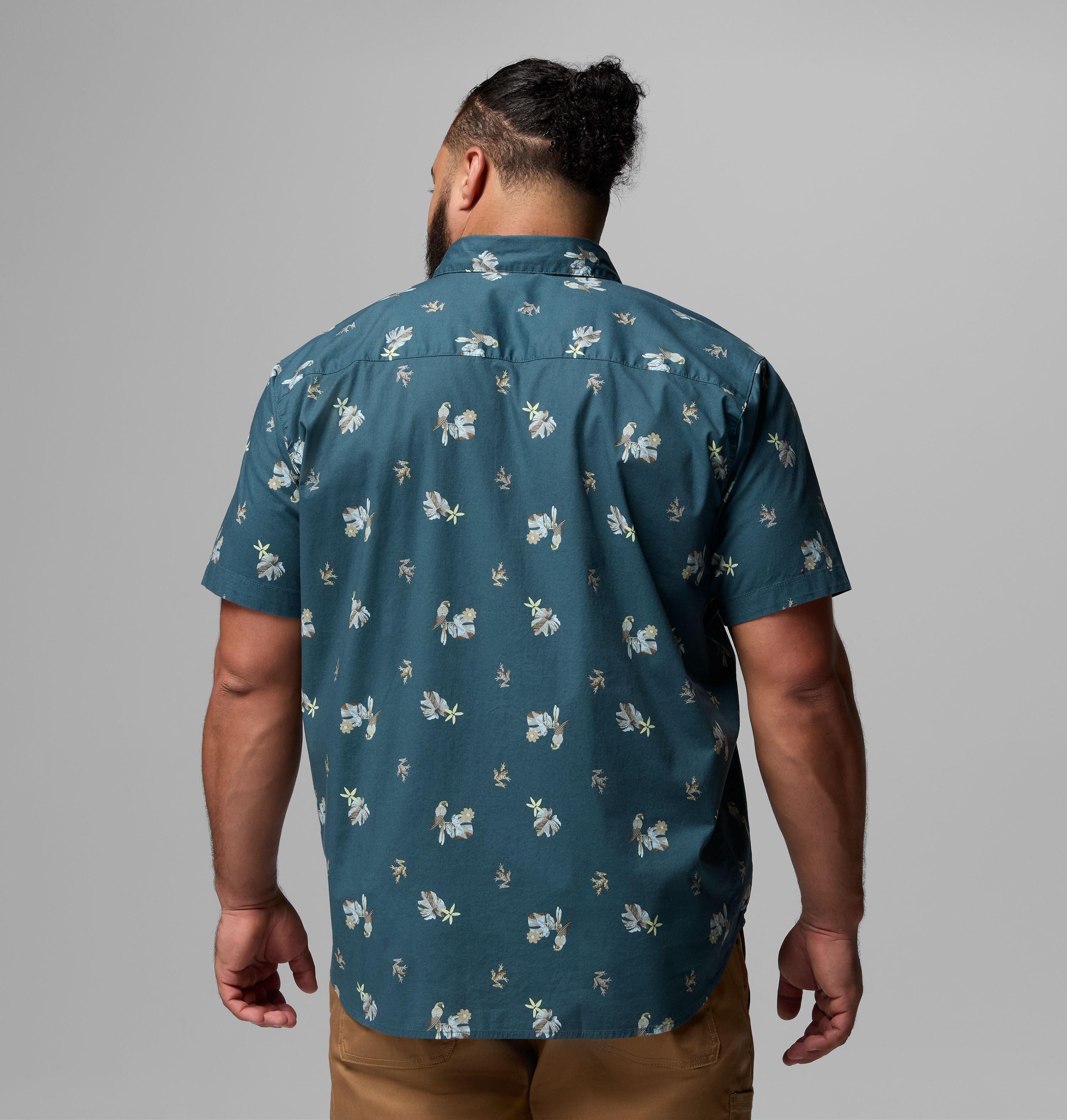 Men's Rapid Rivers™ Printed Short Sleeve Shirt – Big | 438 | 4X 3
