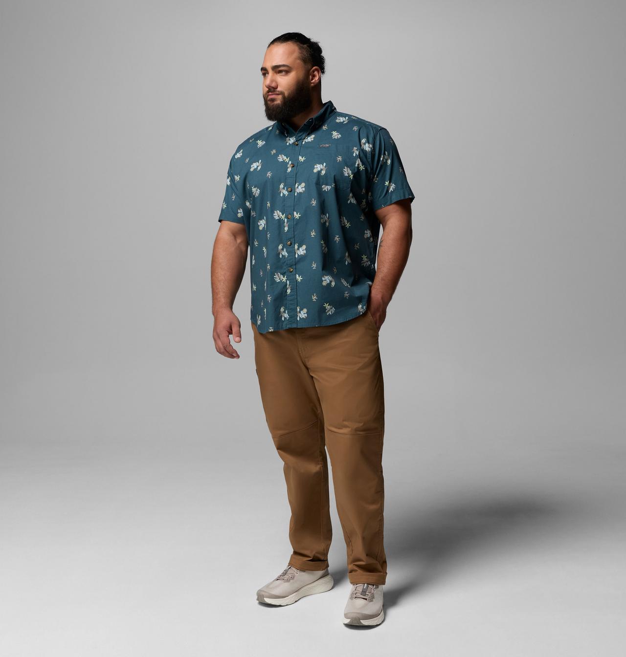 Men's Rapid Rivers™ Printed Short Sleeve Shirt – Big | 438 | 3X 2