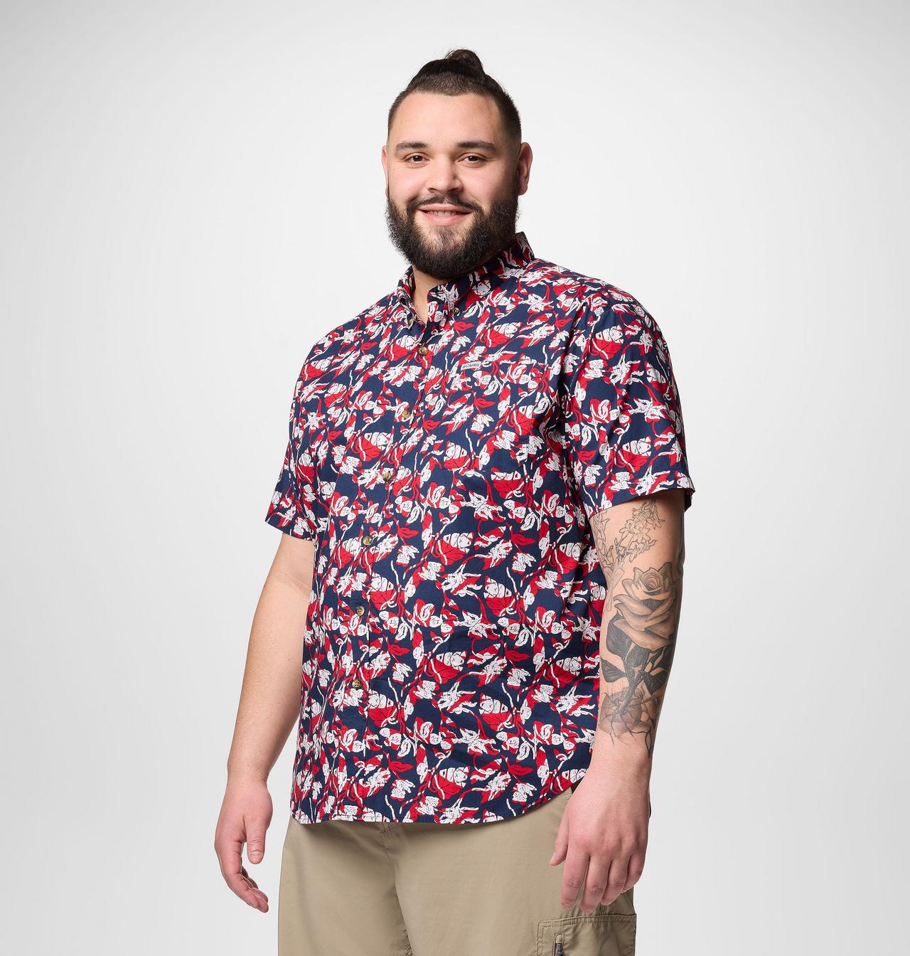 Men's Rapid Rivers™ Printed Short Sleeve Shirt – Big 4