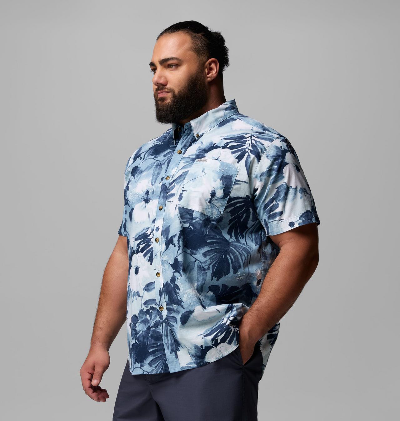 Men's Rapid Rivers™ Printed Short Sleeve Shirt – Big | 476 | 2X 4