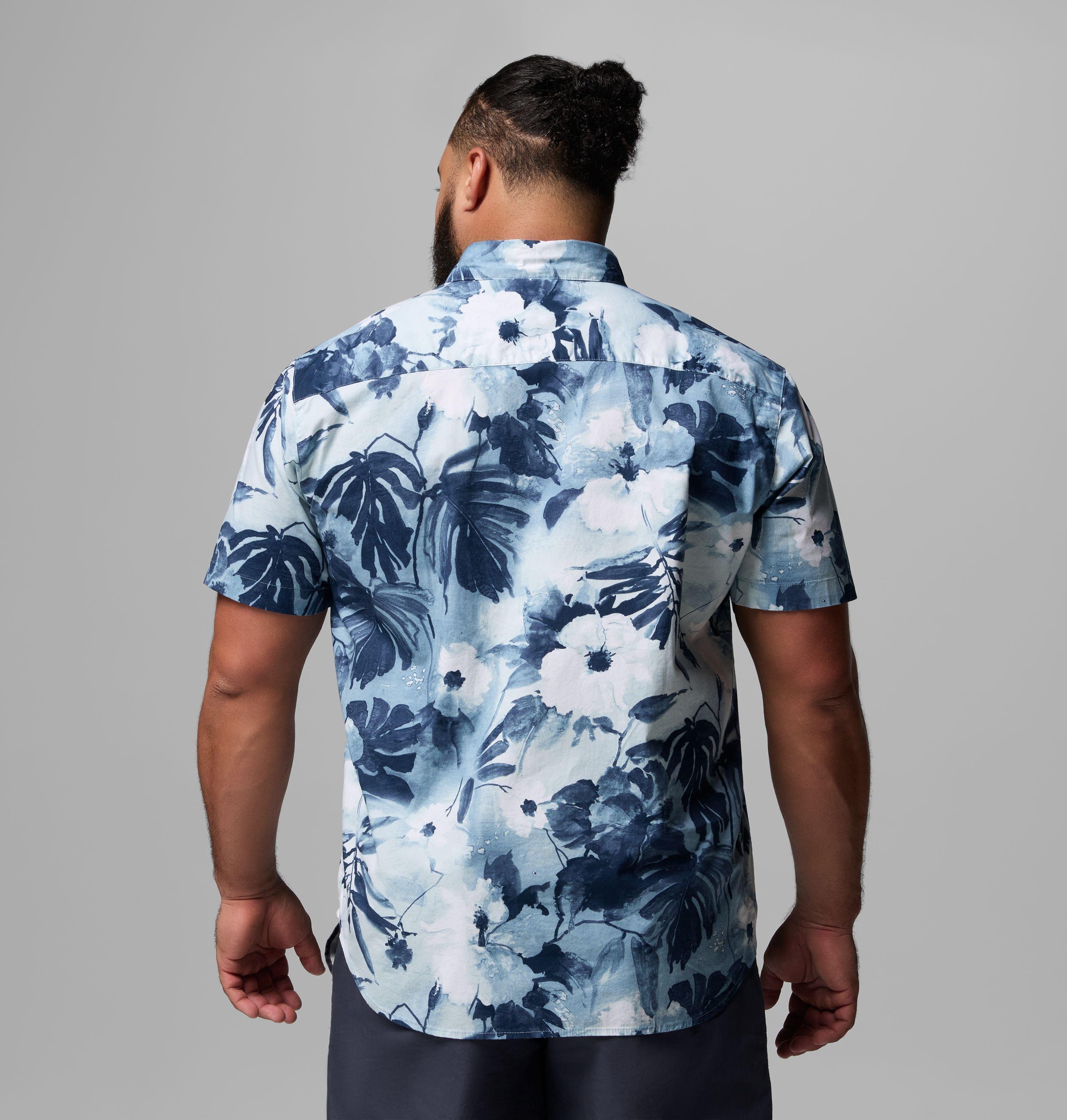 Men's Rapid Rivers™ Printed Short Sleeve Shirt – Big | 476 | 4X 3