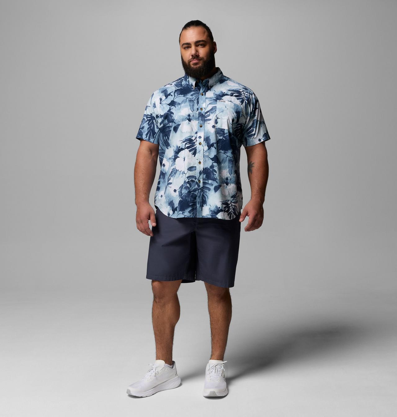 Men's Rapid Rivers™ Printed Short Sleeve Shirt – Big | 476 | 2X 2