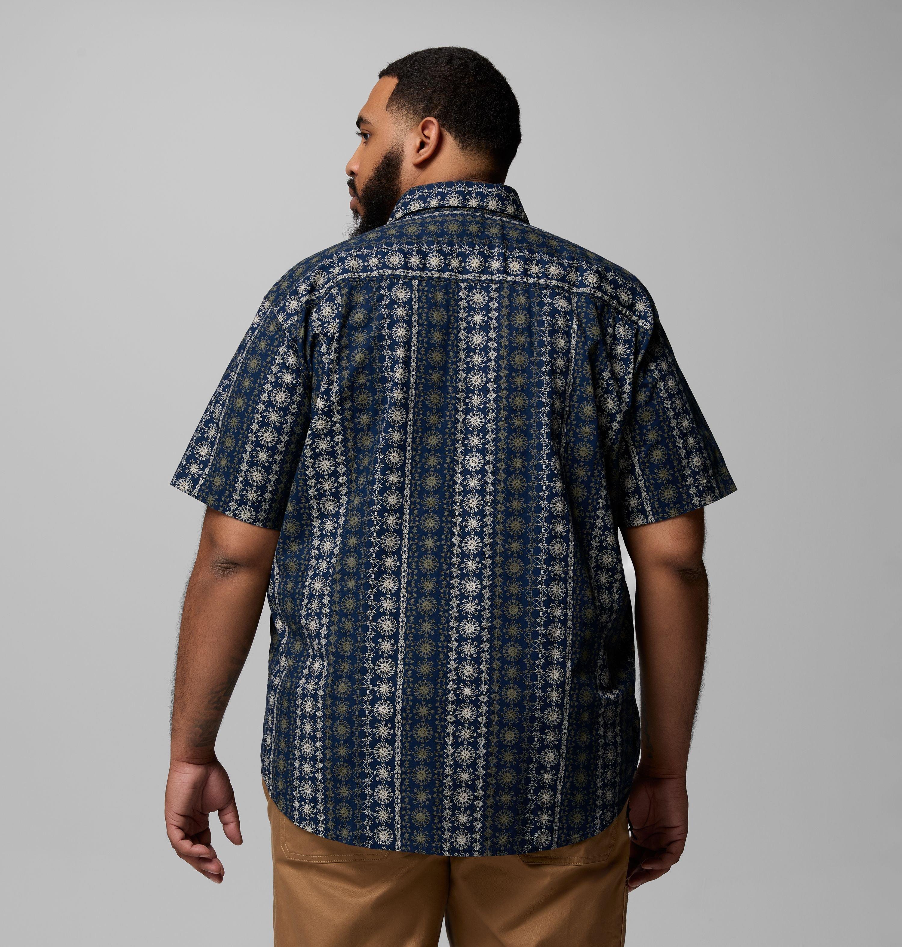 Men's Rapid Rivers™ Printed Short Sleeve Shirt – Big | 486 | 4X 3