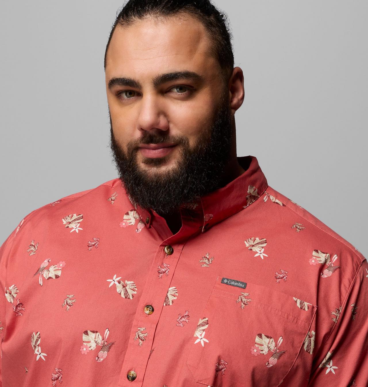 Men's Rapid Rivers™ Printed Short Sleeve Shirt – Big | 644 | 6X 5