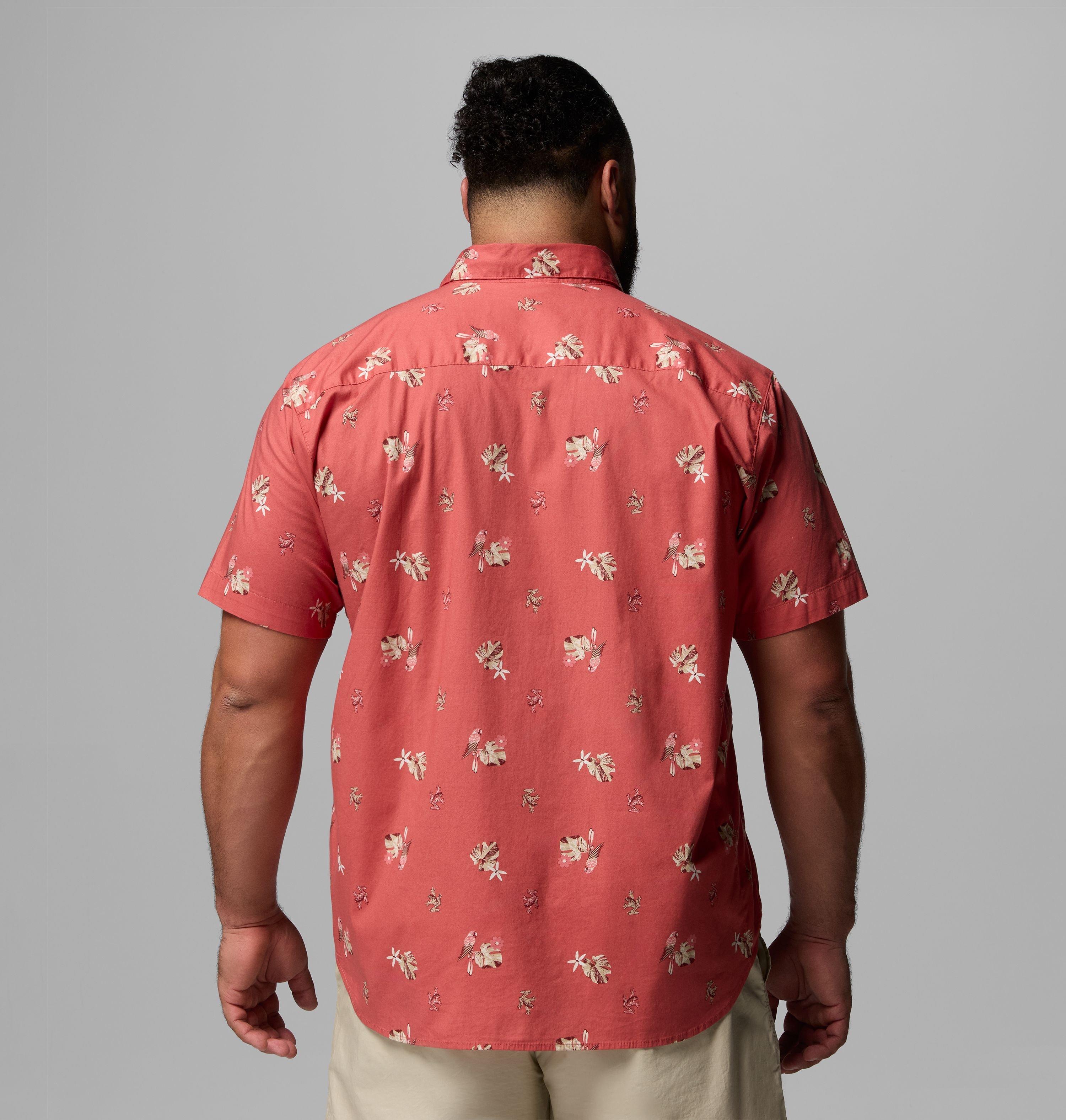 Men's Rapid Rivers™ Printed Short Sleeve Shirt – Big | 644 | 4X 3