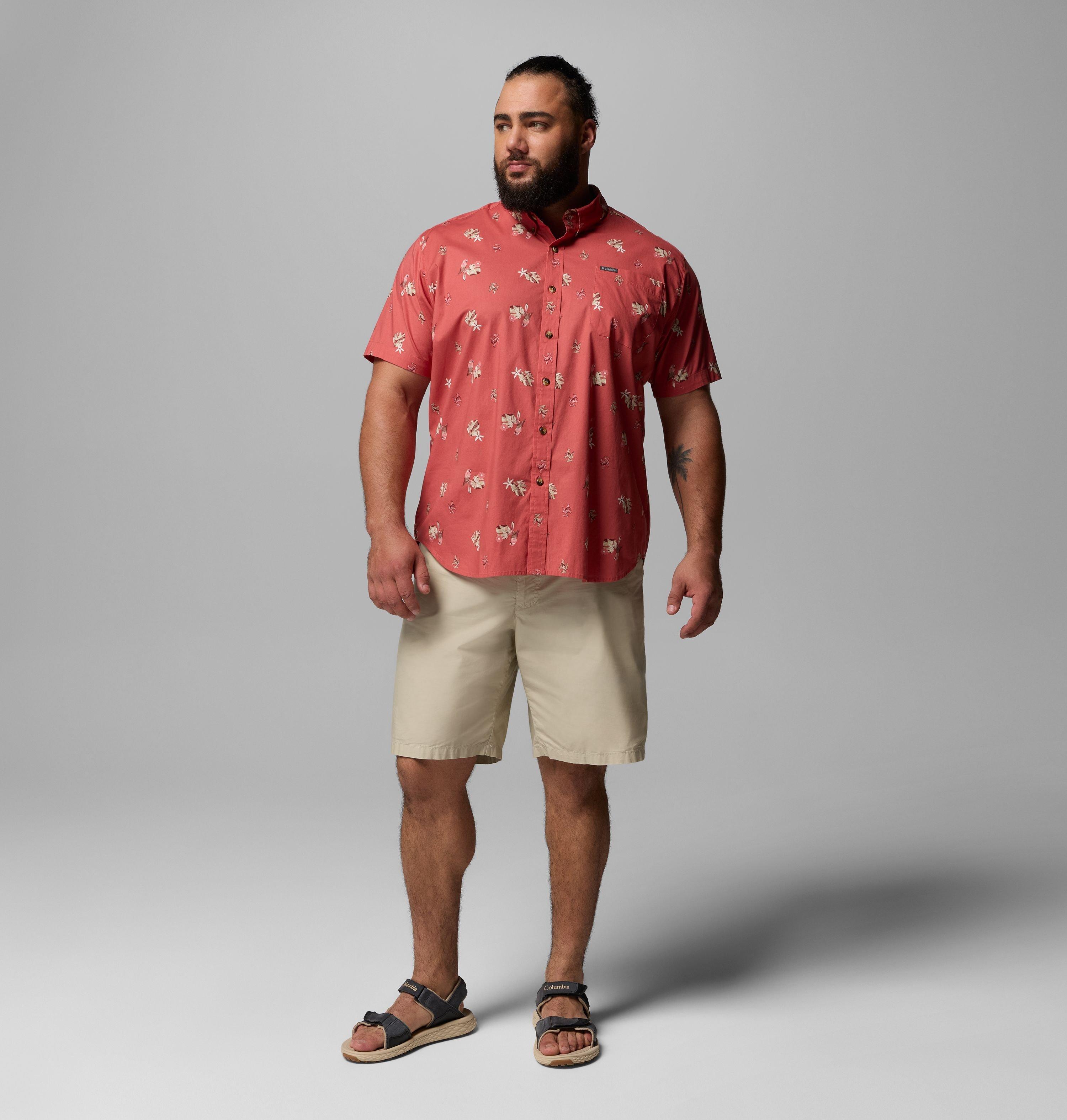 Men's Rapid Rivers™ Printed Short Sleeve Shirt – Big | 644 | 4X 2