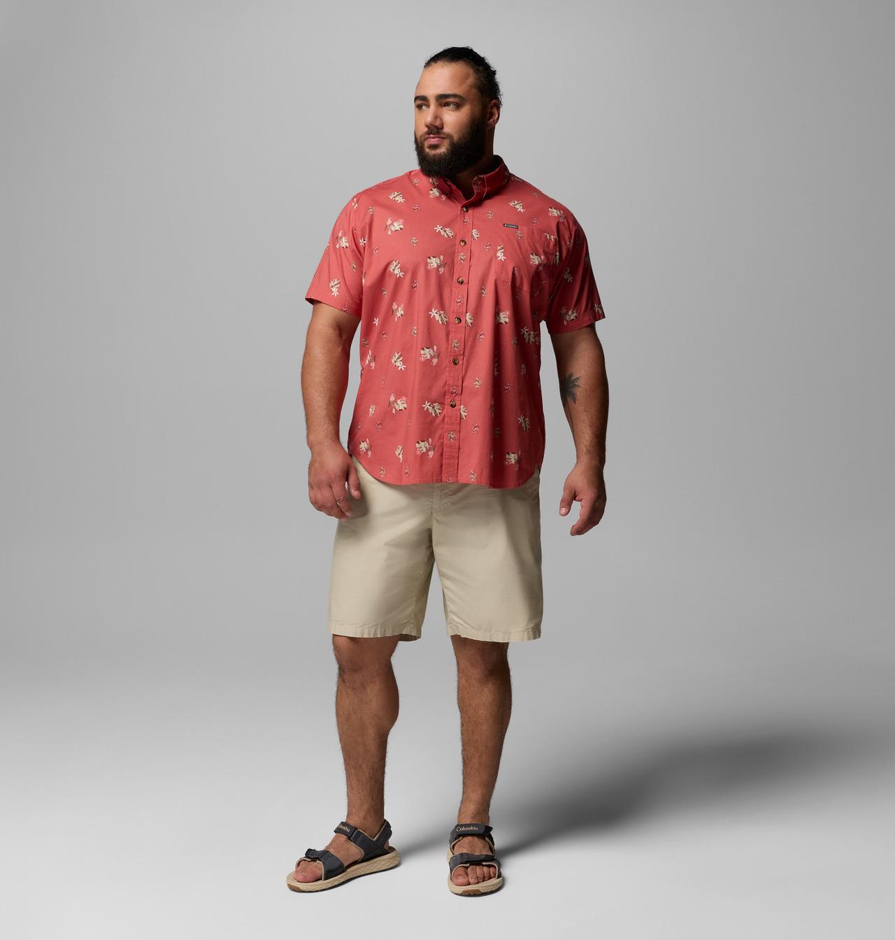 Men's Rapid Rivers™ Printed Short Sleeve Shirt – Big | 644 | 6X 2