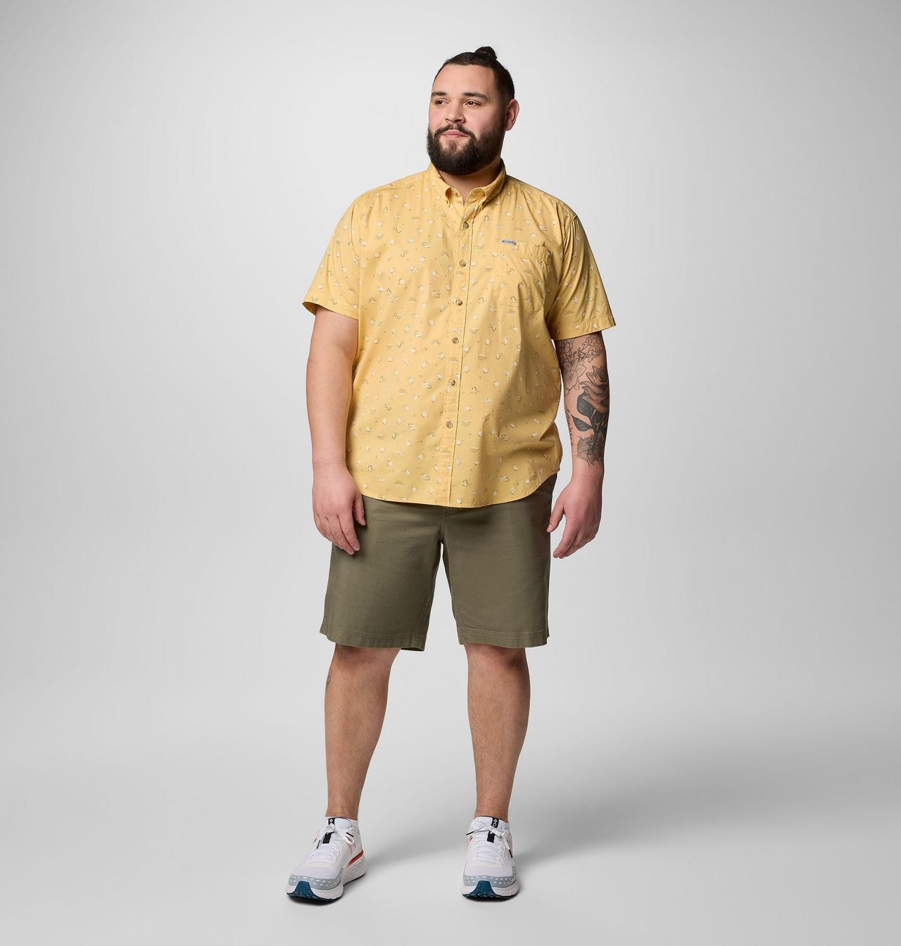 Men's Rapid Rivers™ Printed Short Sleeve Shirt – Big | 715 | 1X 2