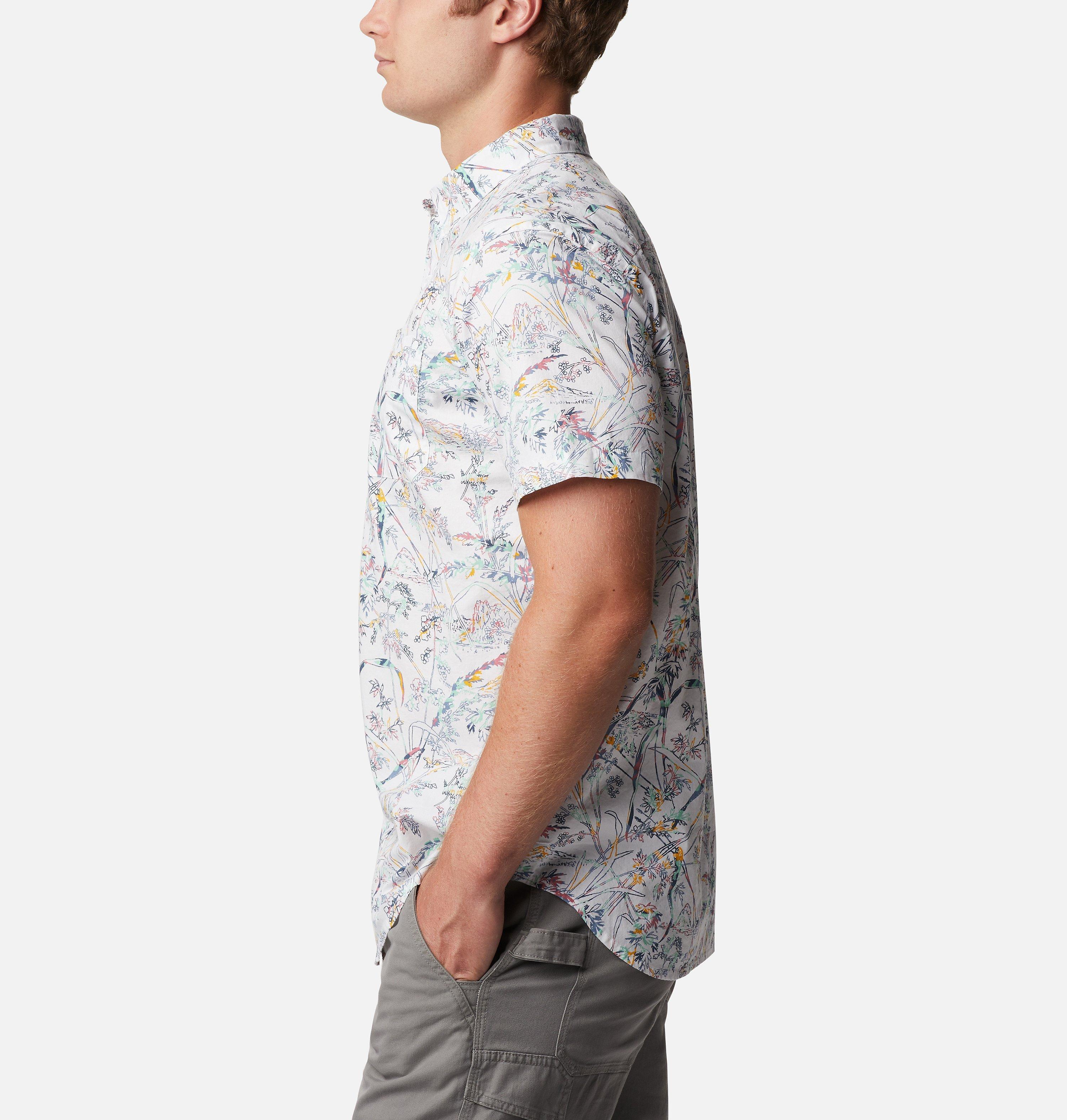 Men's Rapid Rivers Printed Short Sleeve Shirt – Tall 3