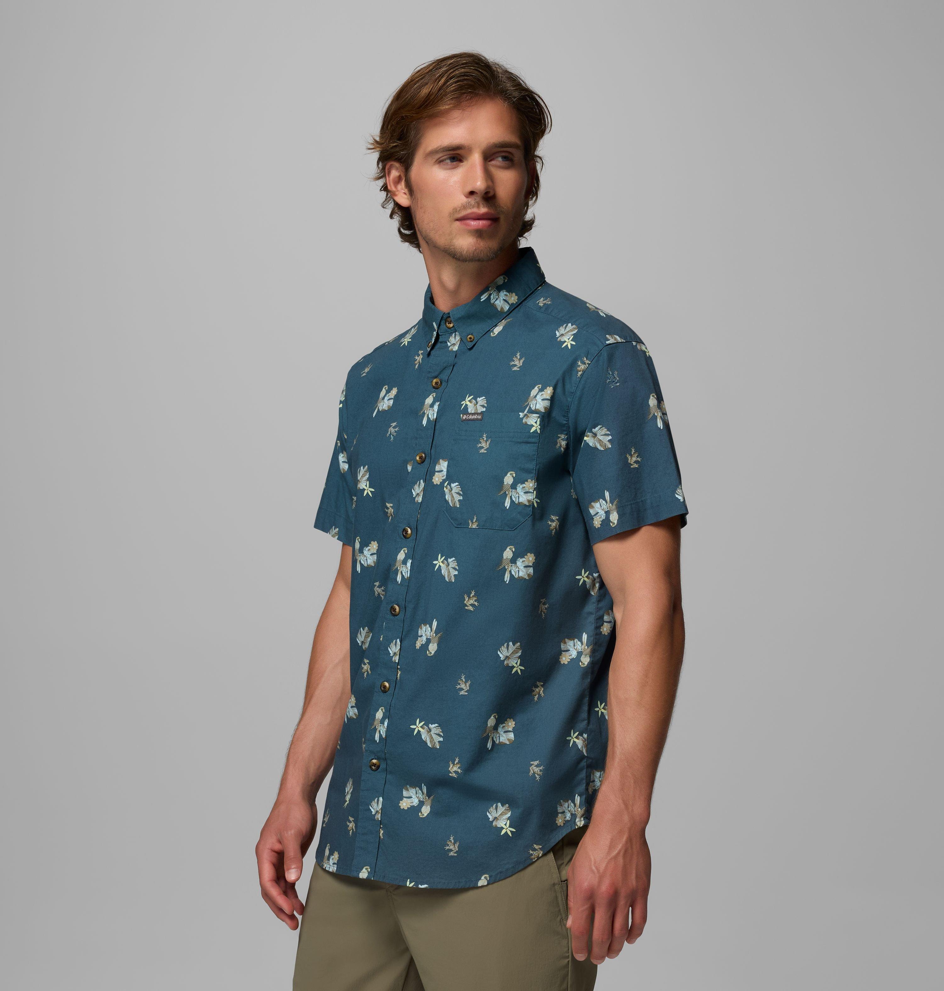 Men's Rapid Rivers Printed Short Sleeve Shirt – Tall 4
